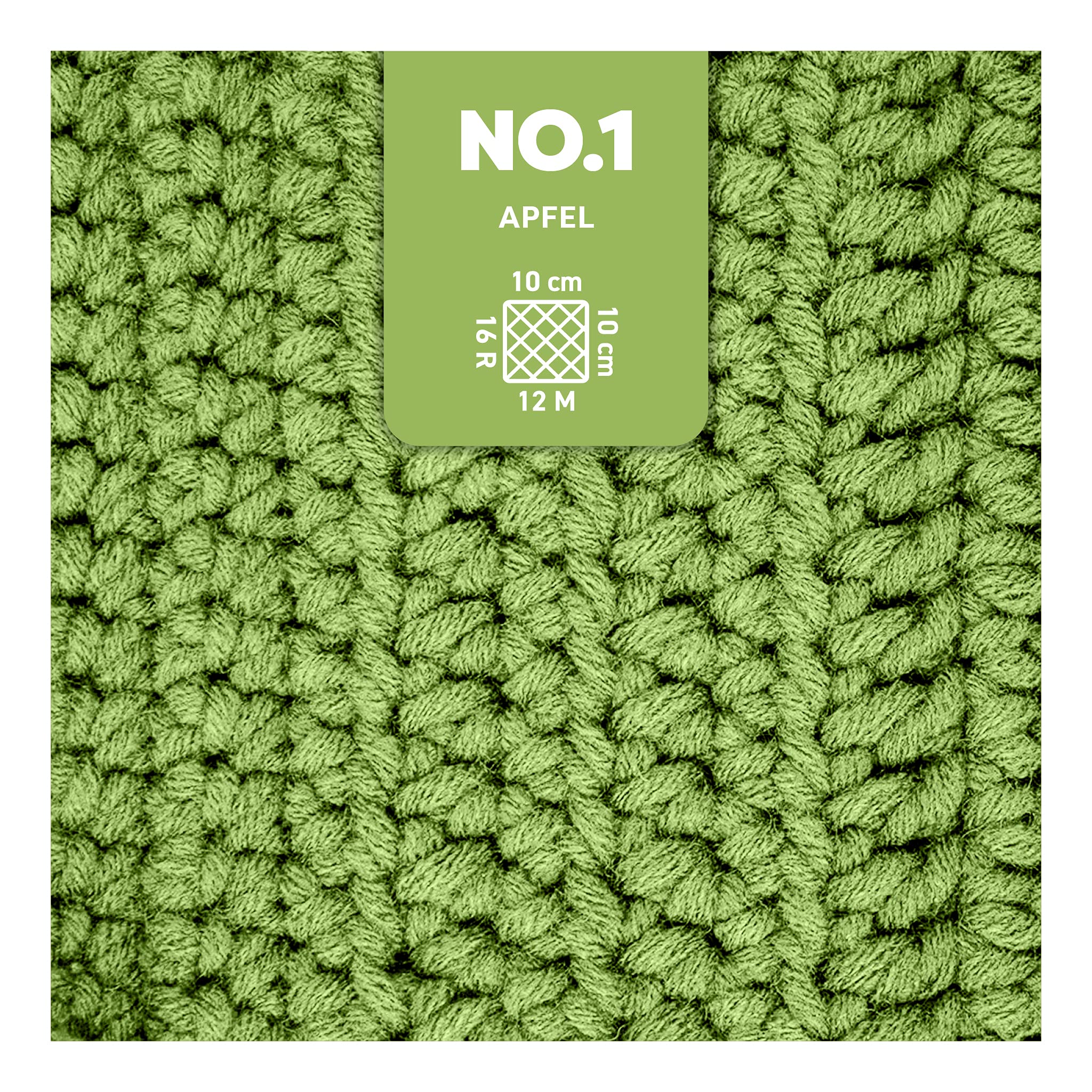 Myboshi No.1 Wolle – Schnellstrickgarn Aus Merinowolle & Polyacryl, Mulesing-frei (50g, 55m), Farbe Smaragd
