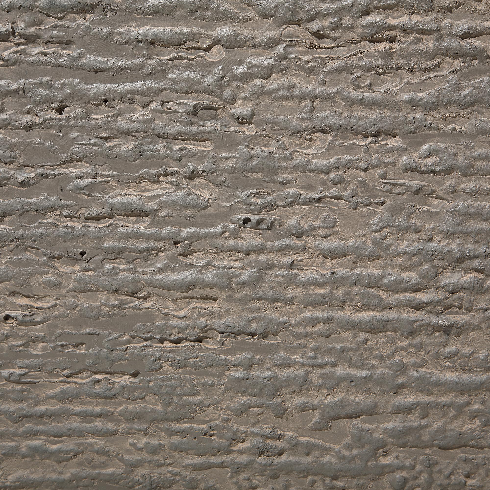 Prostokątna doniczka ogrodowa na taras efekt kamienia 29 x 70 x 50 cm brązowa Edessa