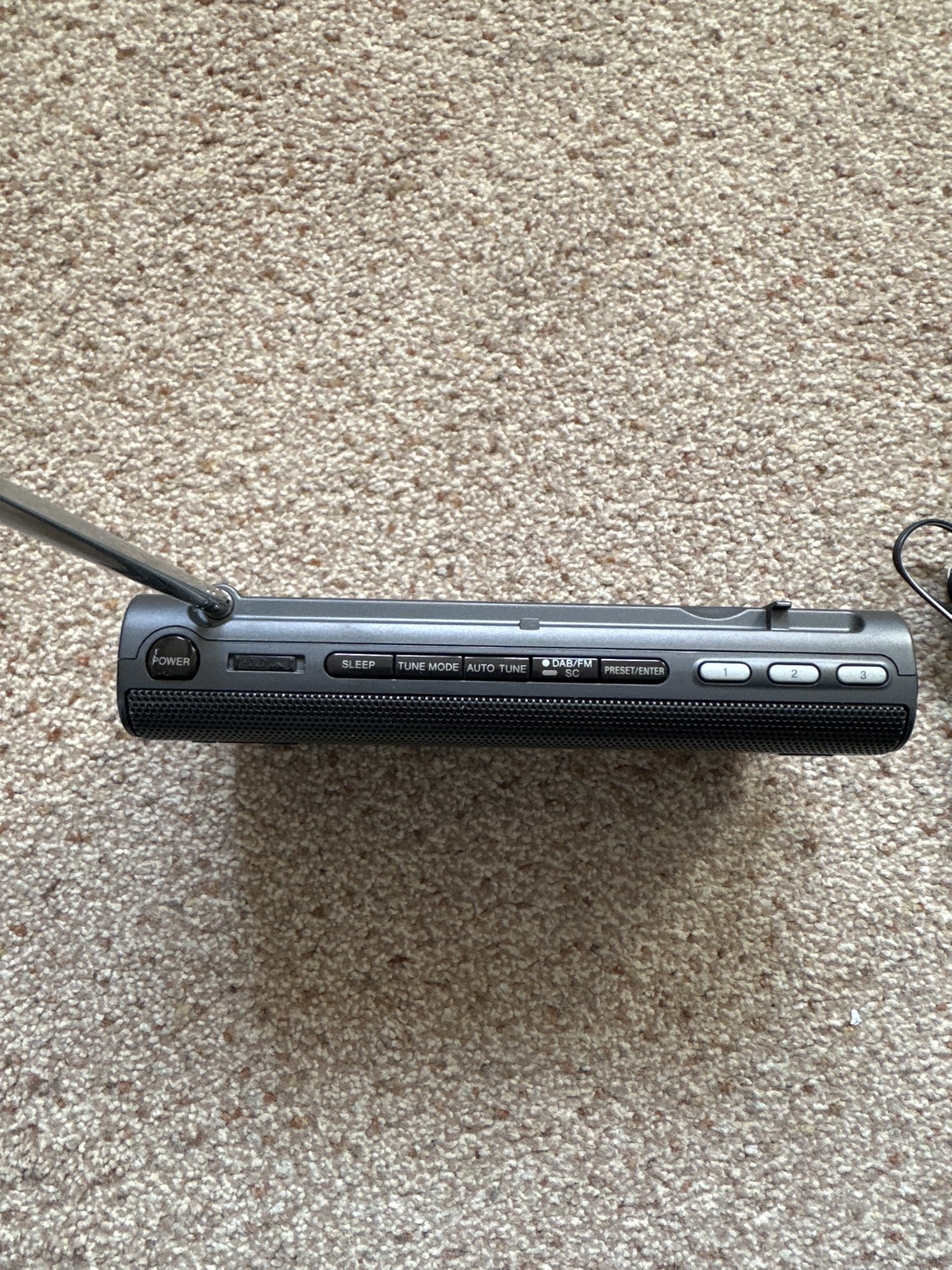 Sony Portable Noire radio DAB
