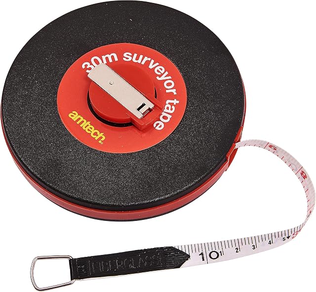 Amtech P1800 Surveyor Tape, 30m