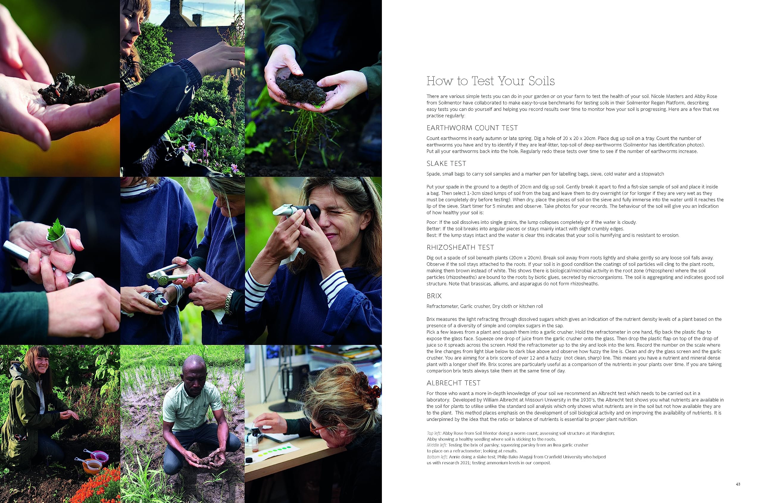 Soil to Table: The Land Gardeners: Recipes for Healthy Soil and Food
