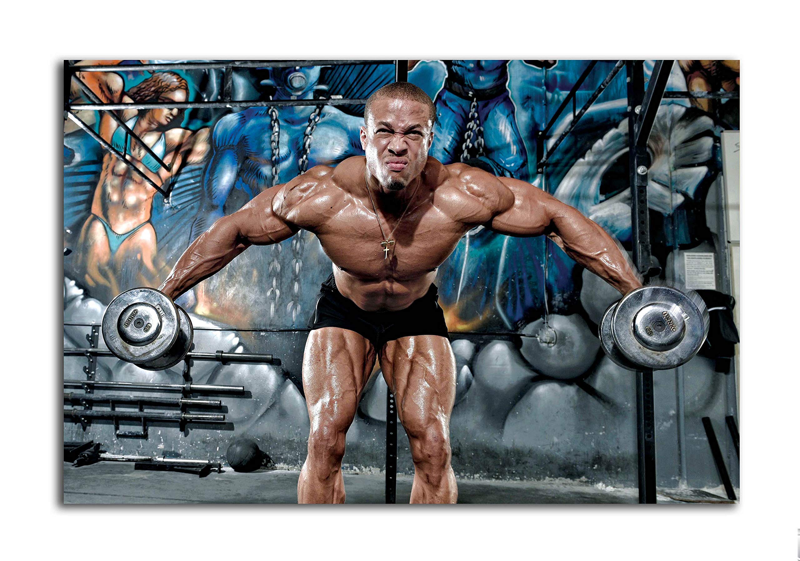 Tamatina Gym Posters - Gym Posters Motivational - Gym Posters for Wall - Gym Posters Large Size – 36 inches x 24 inches (92 cms x 61 cms) – Workout Posters Large - G90 (B089GX1VDS) Amazon Price History, Amazon Price Tracker