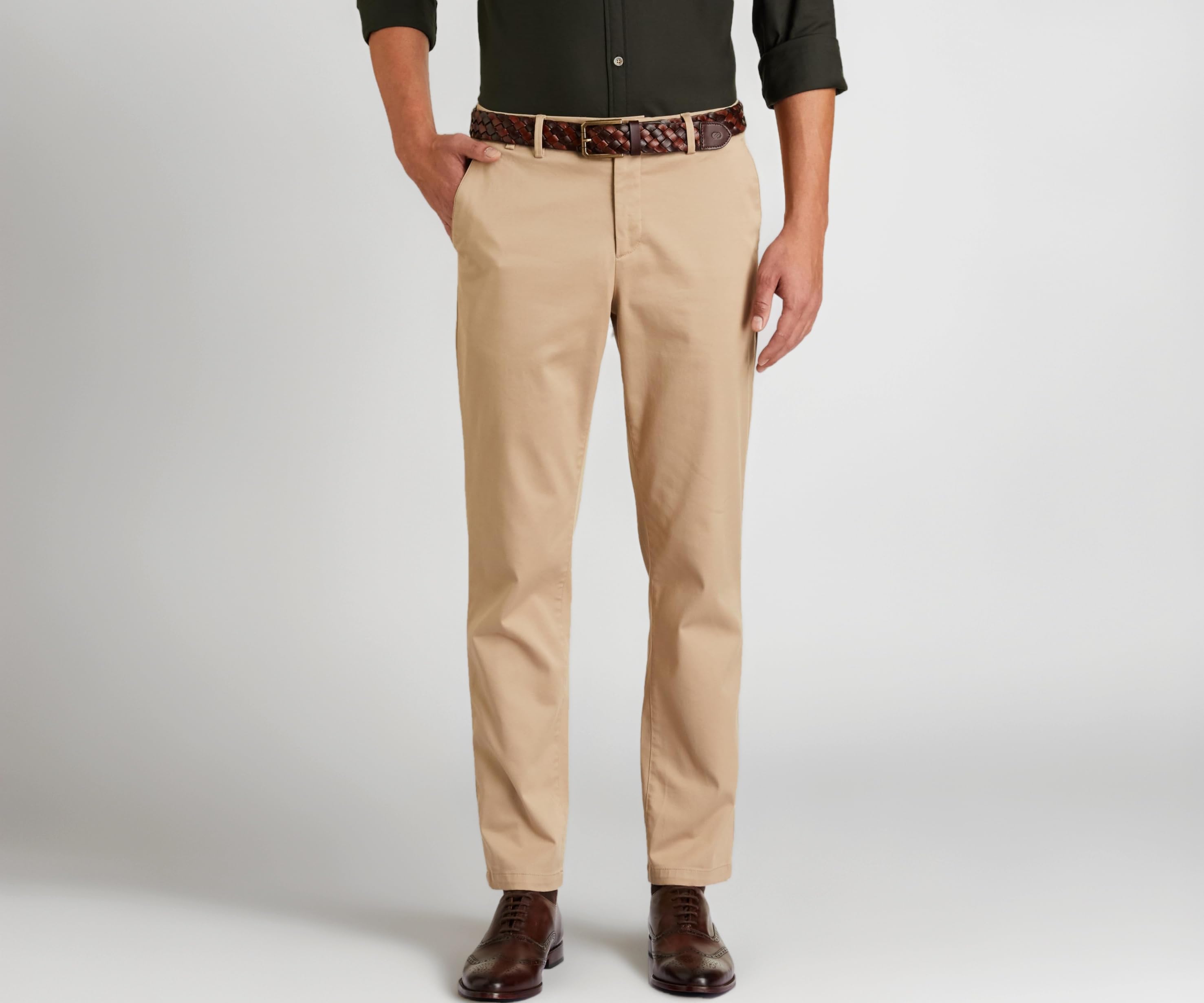 - Men's Regular Fit Flexi Waist Casual Pants | Stretchable Chinos | Stylish Office Fashion Trousers
