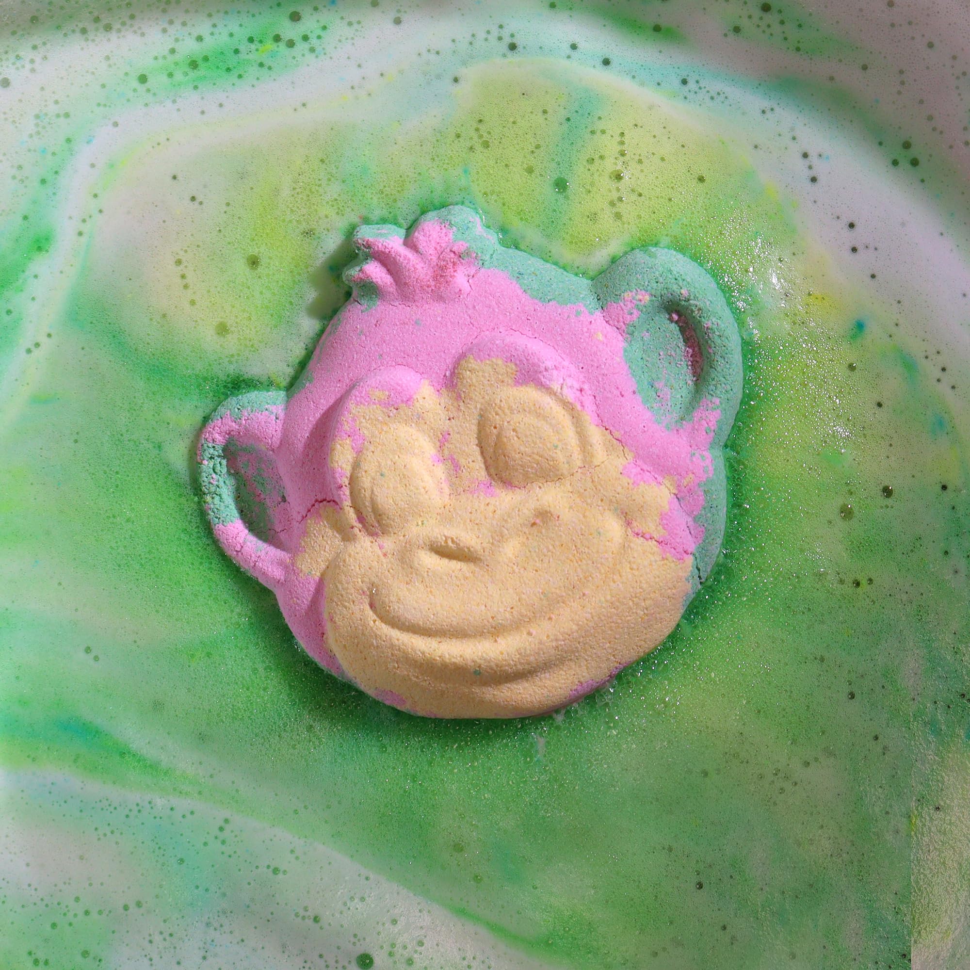 6 Bombes de Bain pour Enfants Animaux, Licorne, Arc en Ciel Féérie - Coffret Bain Enfants