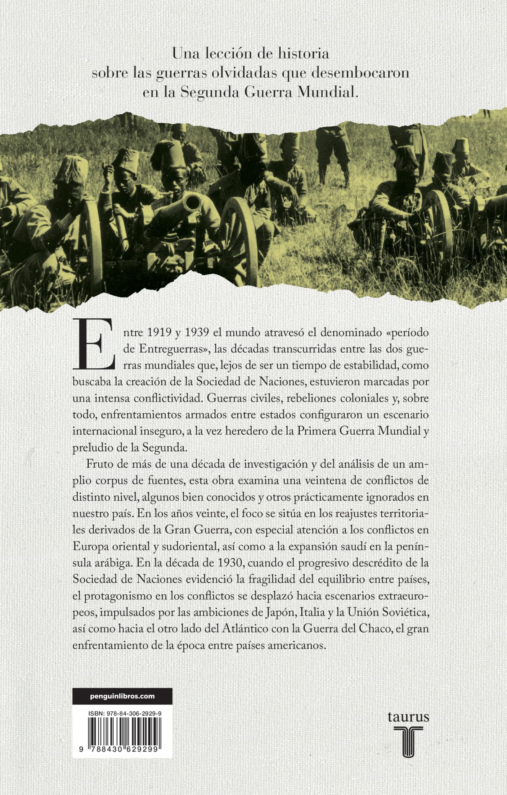 Las guerras de entreguerras (1919 – 1939): Conflictos internacionales en una paz fallida (Historia)