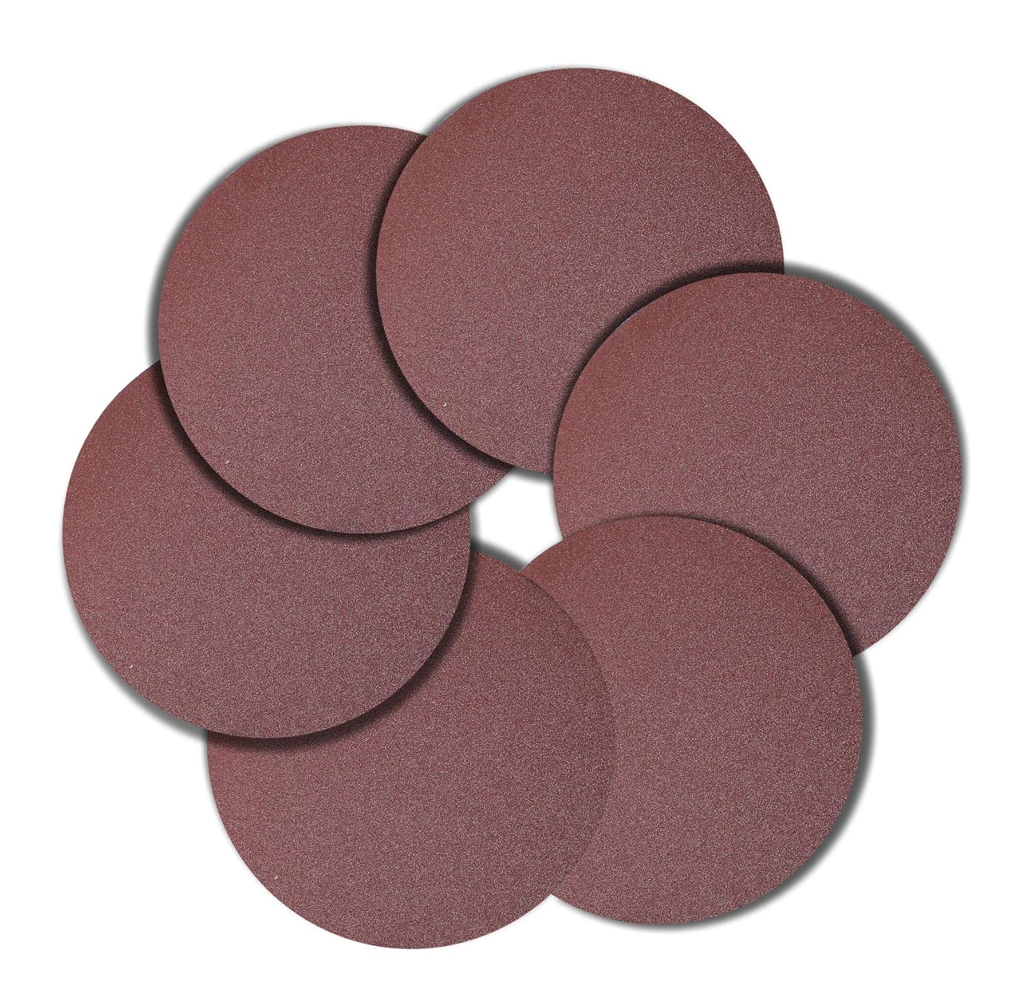 Zorfeter 20 PCS 9Inch Sanding Disc, 100 Grit NOHole Aluminum Oxide