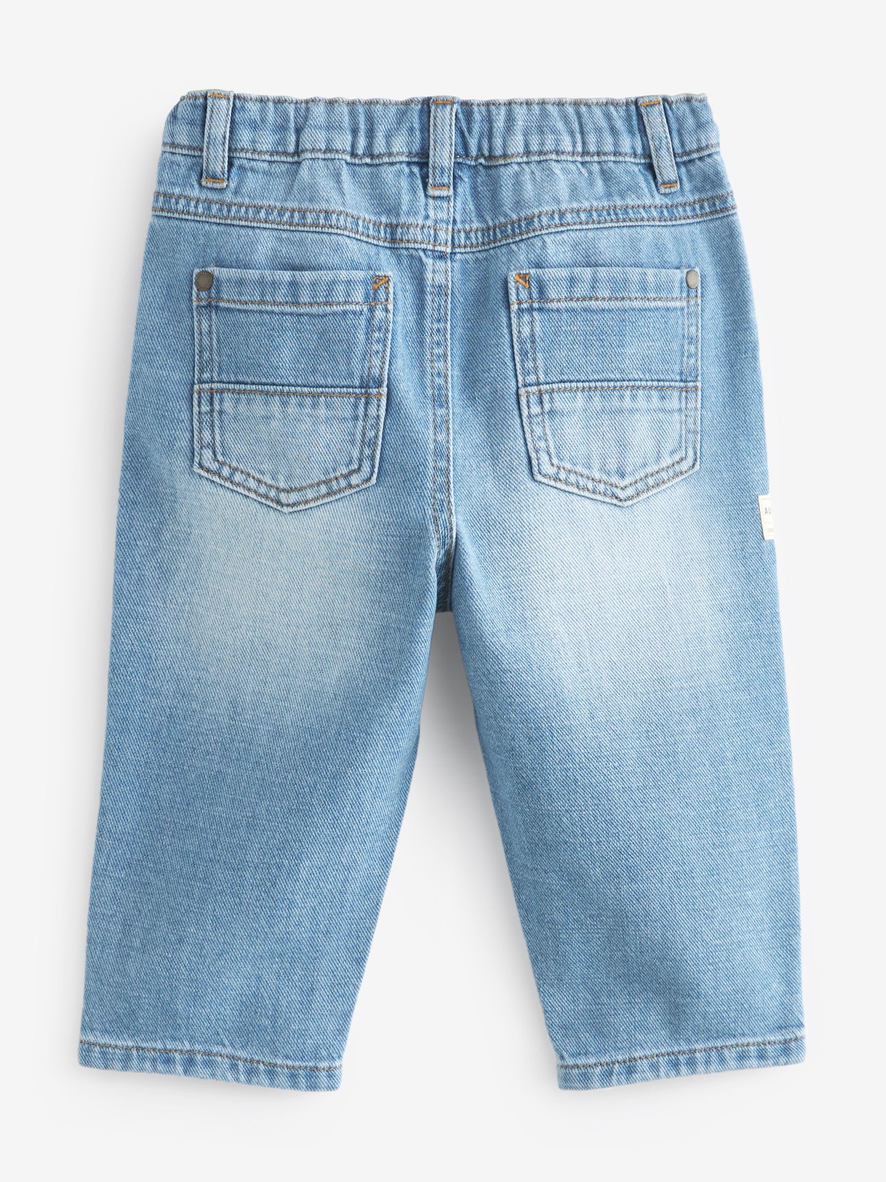 NEXT Niños Vaqueros con Pinzas Delanteras 100% algodón