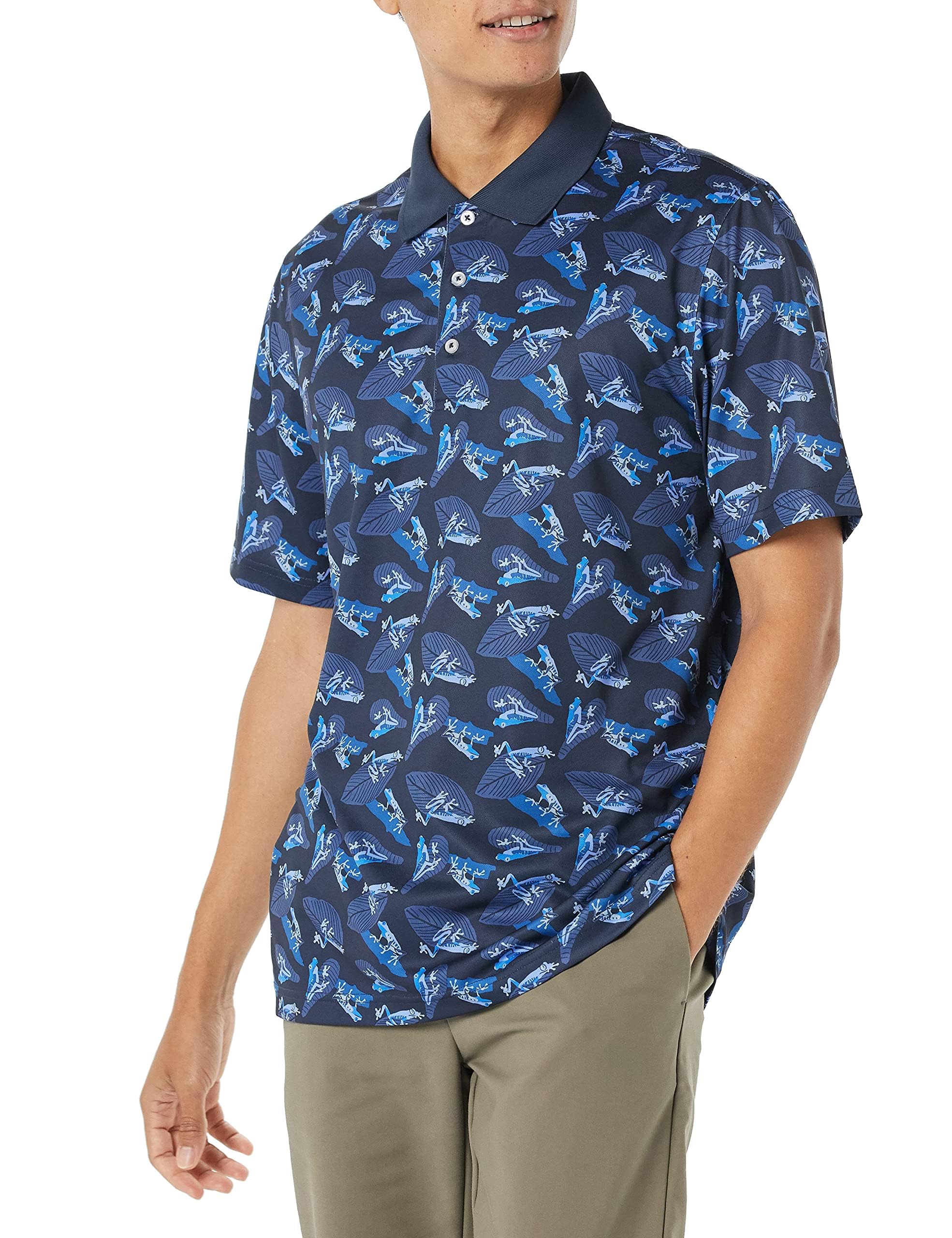 Men's Golf Polo Shirt, Moisture-Wicking Quick Dry, Short Sleeve