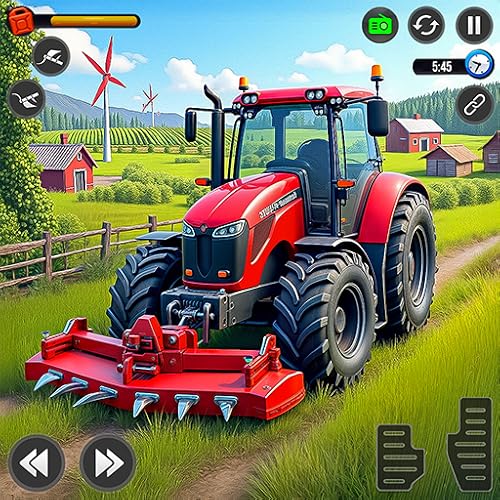 Big Tractor Farming Simulator Games with Real Tractor Driving Simulator 3D Heavy Cargo Drive