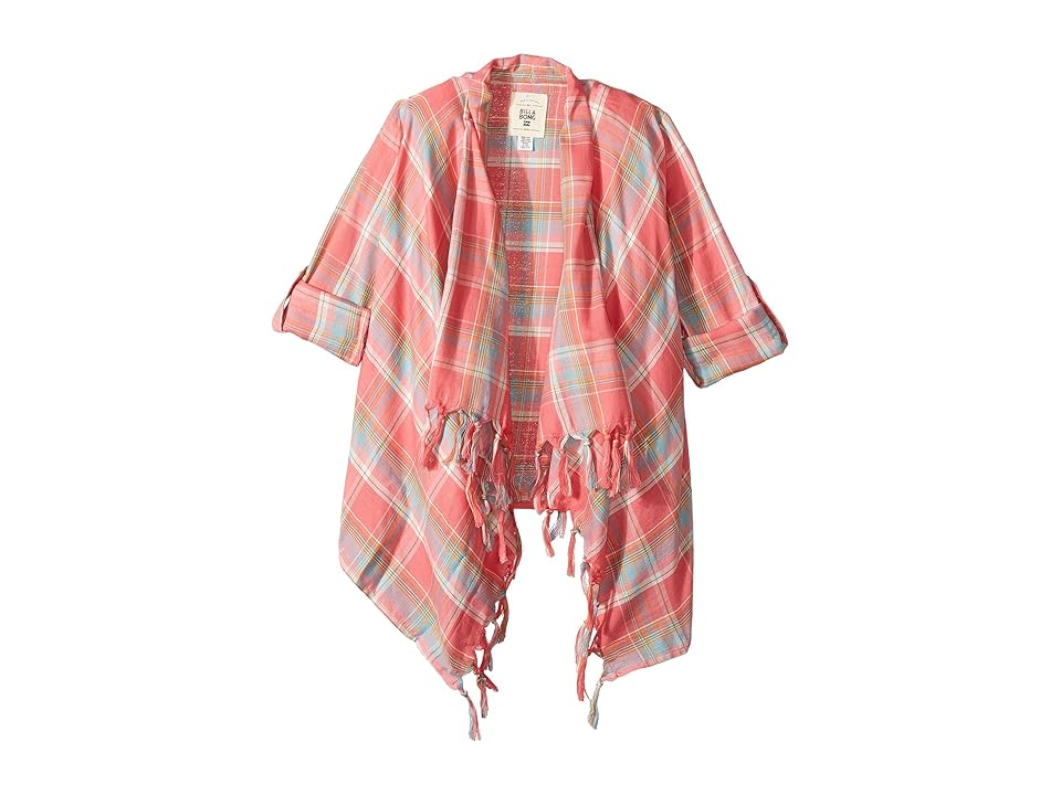 

Billabong Kids Scenester Cardigan (Little Kids/Big Kids) (Paradise Pink) Girl's Sweater