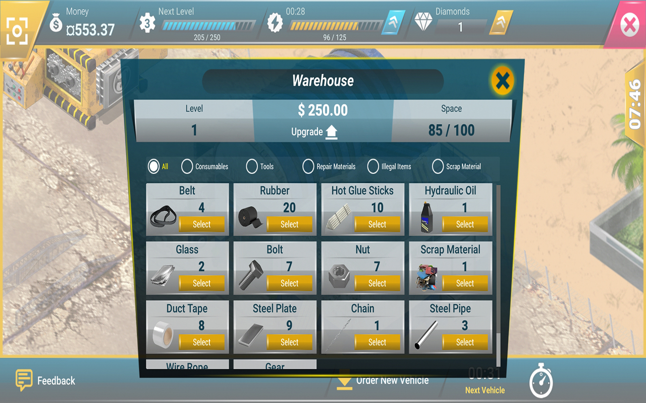 Junkyard Tycoon Car Business Simulation Game App on Amazon Appstore