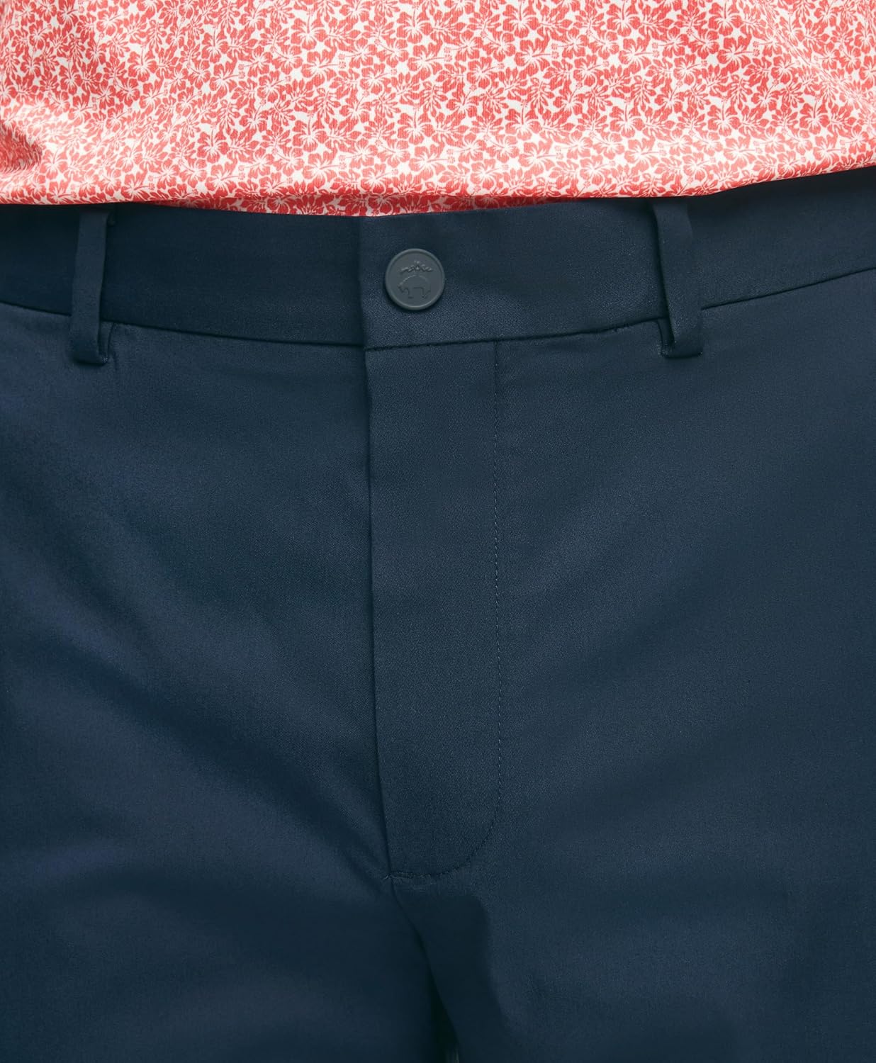 Brooks Brothers Mens Regular Fit Performance Golf Chino