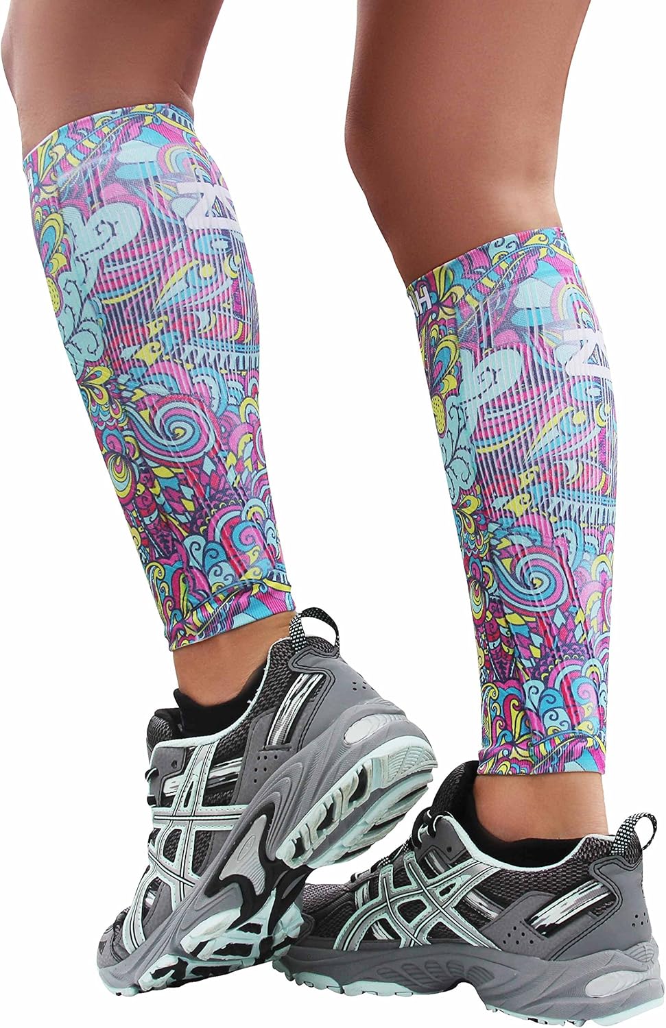 Zensah Running Leg Compression Sleeves - Shin Splint, Calf Compression Sleeve Men and Women : Clothing, Shoes & Jewelry