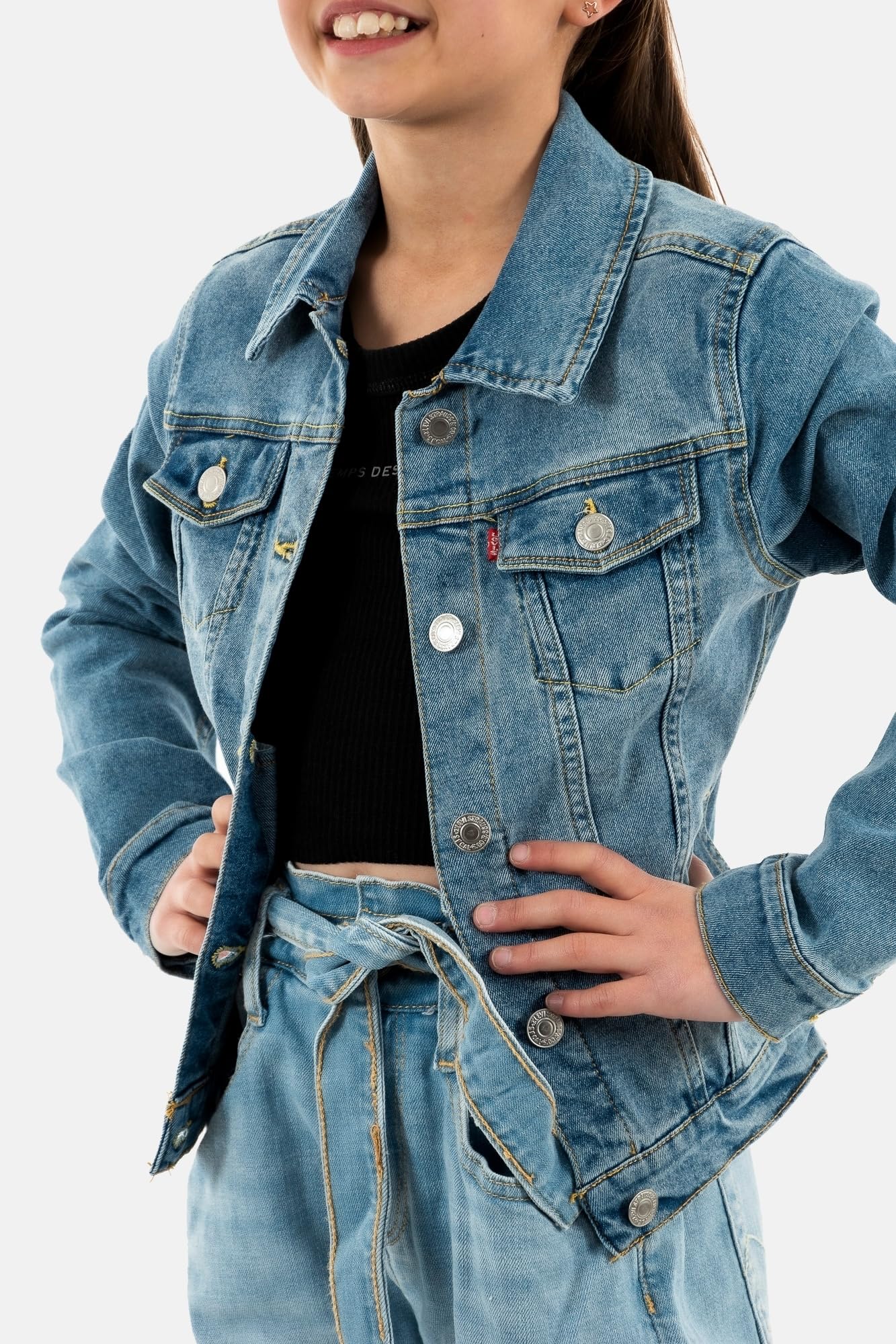 Levi's Denim Trucker Jacket Chaqueta de jean Niñas