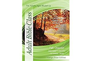 Union Gospel Press Fall 2024 Adult Bible Class in Large Print