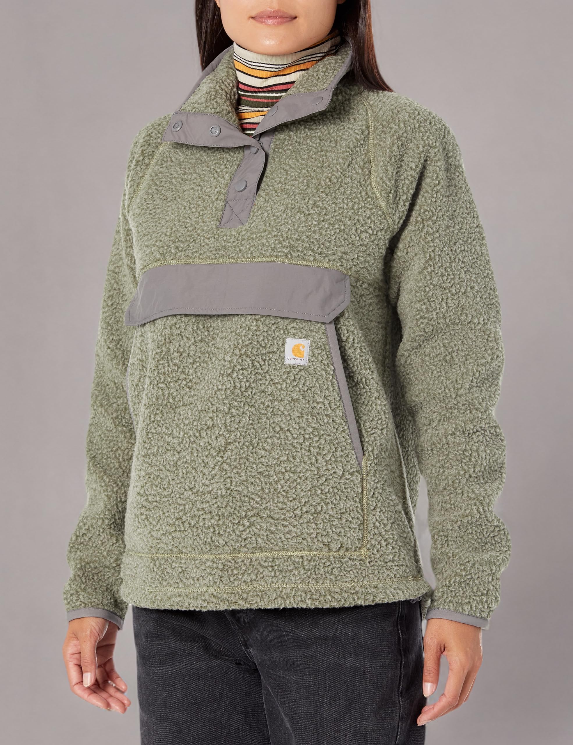Carhartt Damski sweter polarowy o luźnym kroju