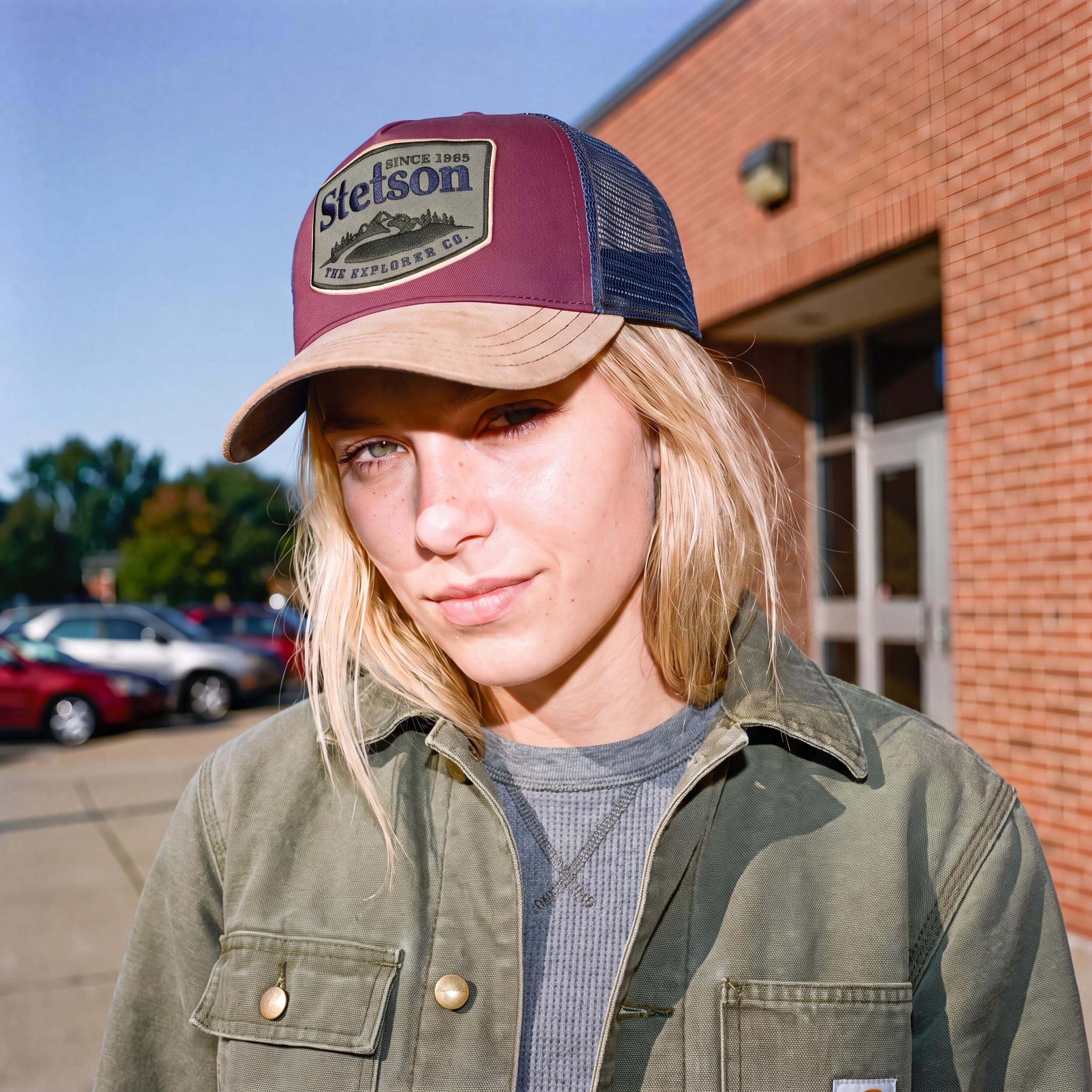 Stetson The Explorer Co. Truckercap Stoffcap Snapback Damen Herren Sommer Winter