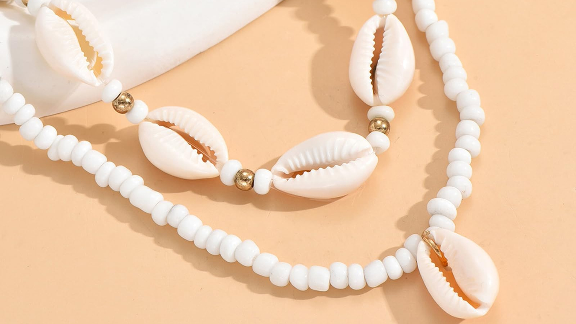 Amazon.com: KummerSaprk Shell Necklace for Women Gold Seashell