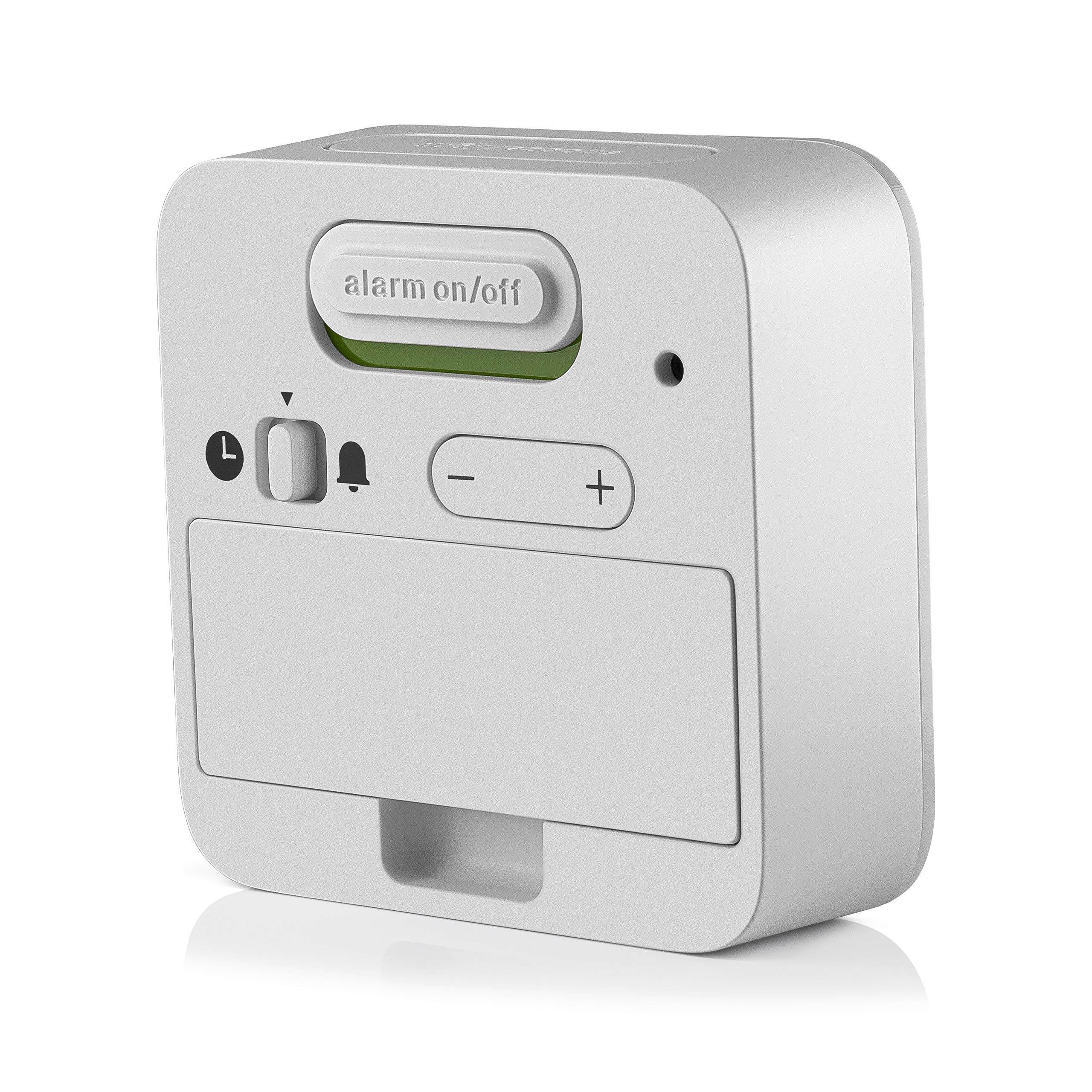 Braun Digitale radiografische wekker voor de Midden-Europese tijdzone (DCF) met sluimerfunctie, lcd-display, snelinstelling en opgeblazen alarmpieptoon in grijs, model BC09G-DCF