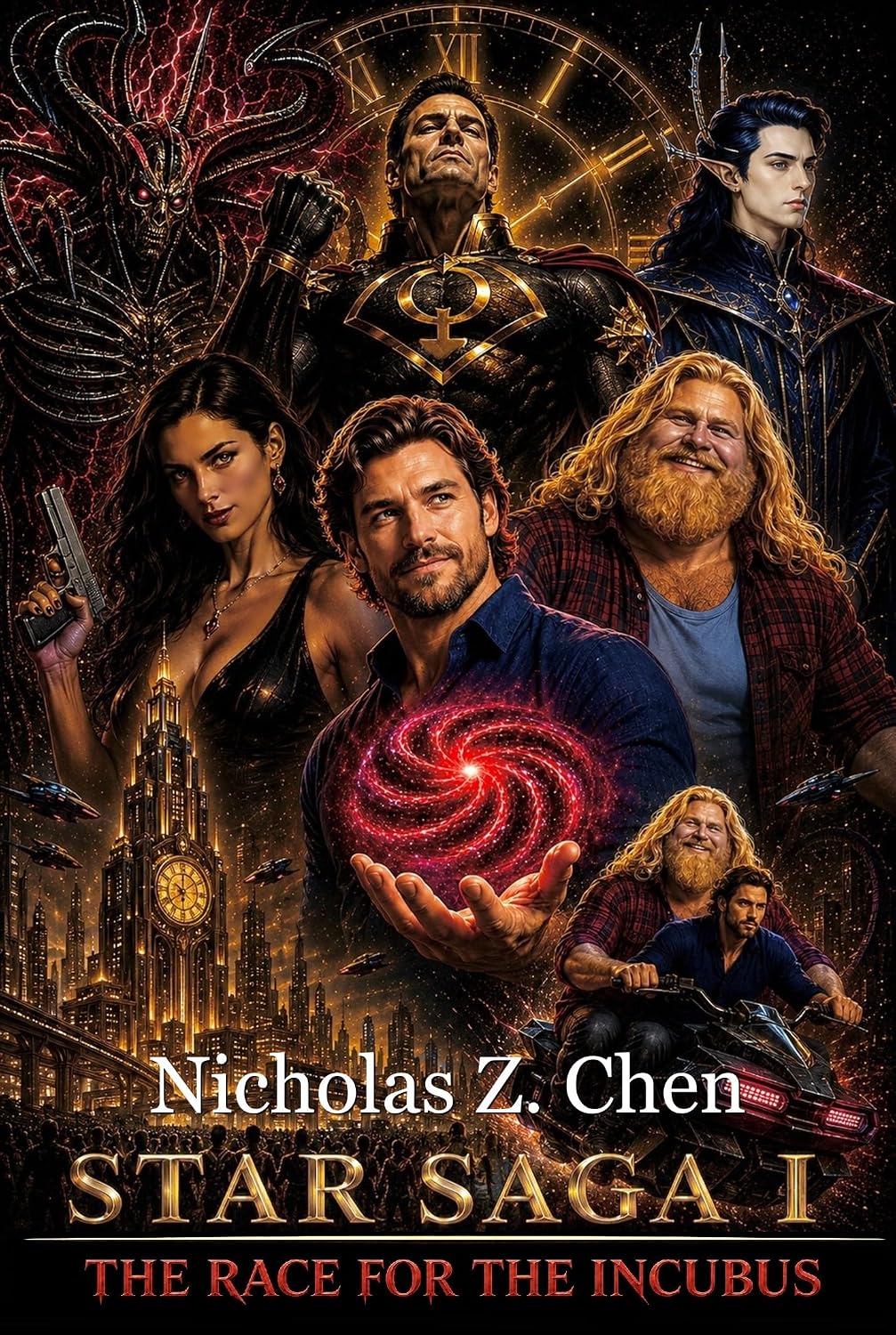 STAR SAGA I - The Race for the Incubus: An Epic Sci-fi Space Opera Adventure