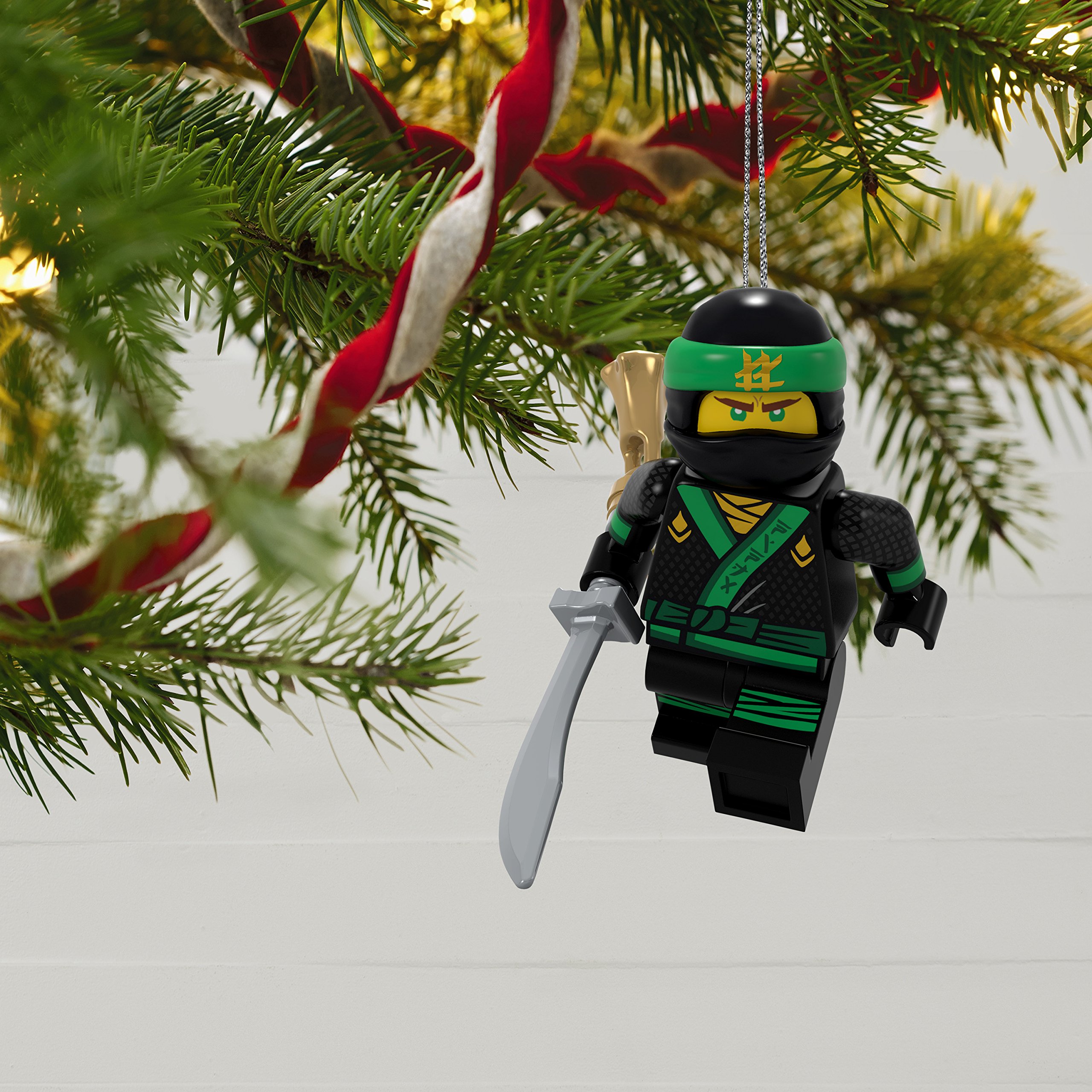 Hallmark 1599QXI2933 Christmas Ornament Keepsake 2018 Year Dated Ninjago Lloyd, Lego