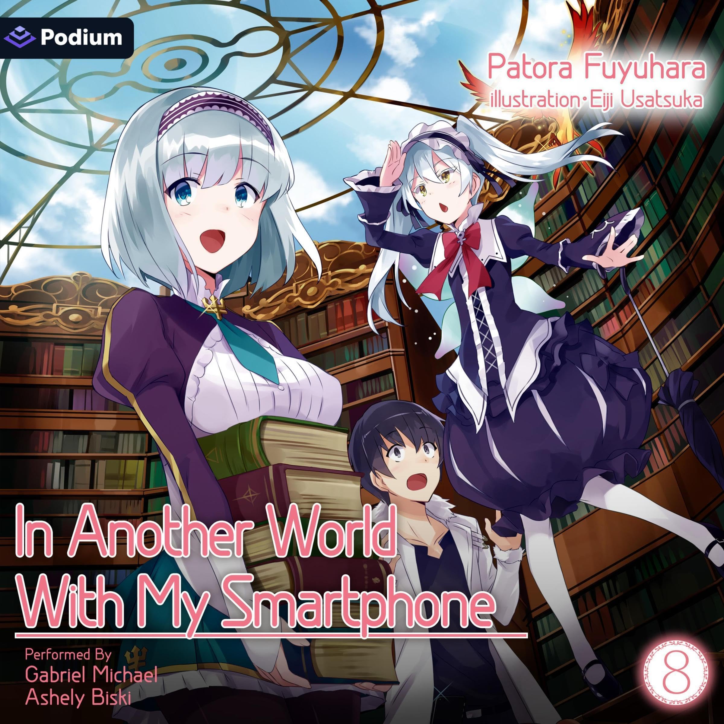 Cover art for In Another World With My Smartphone: Volume 8