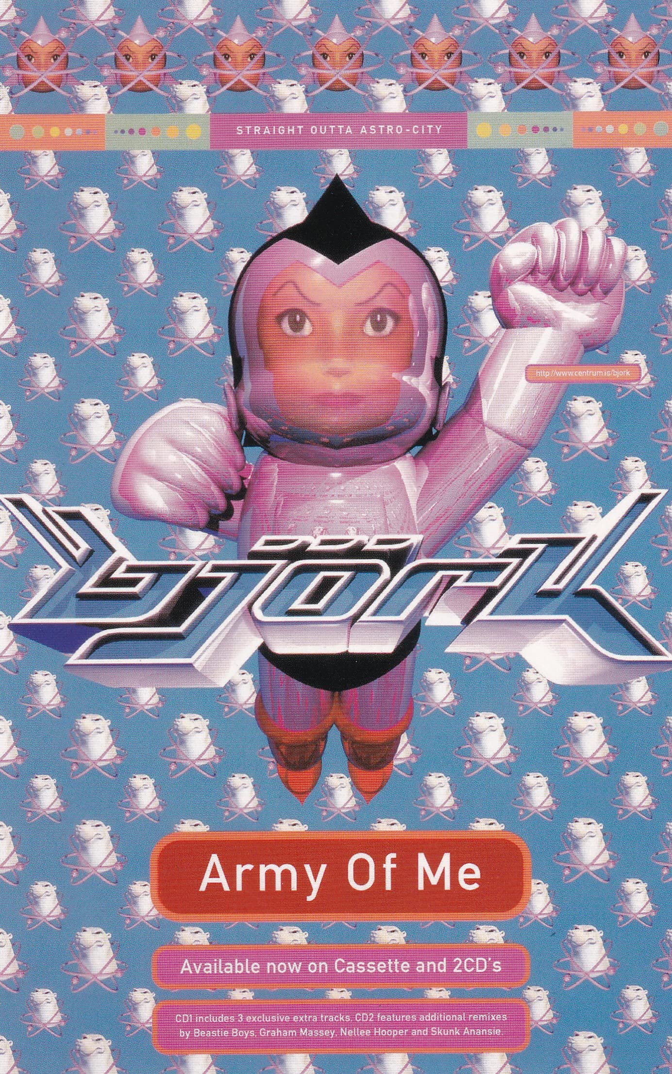 K1 Bjork - Army Of Me - Mini Poster/Book Clipping