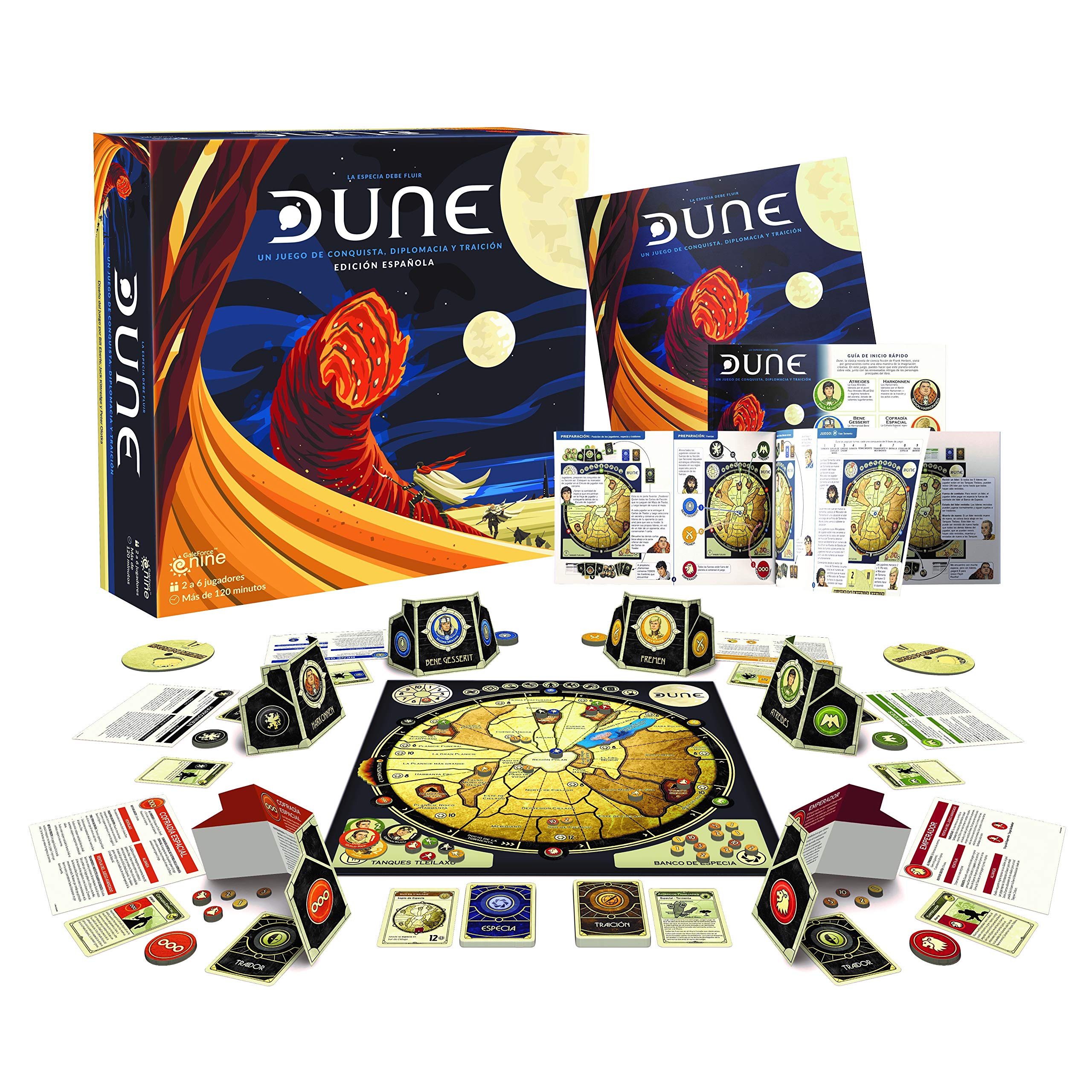 Gale Force Nine Dune Un Juego de Conquista, Diplomacia y Traicion