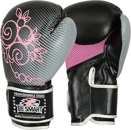 Miniatura 5 de Guantes de boxeo para niños Be Smart de 4 a 12 años, 4oz 6oz, guantes de entrenamiento para niños, guantes de boxeo juvenil, guantes de