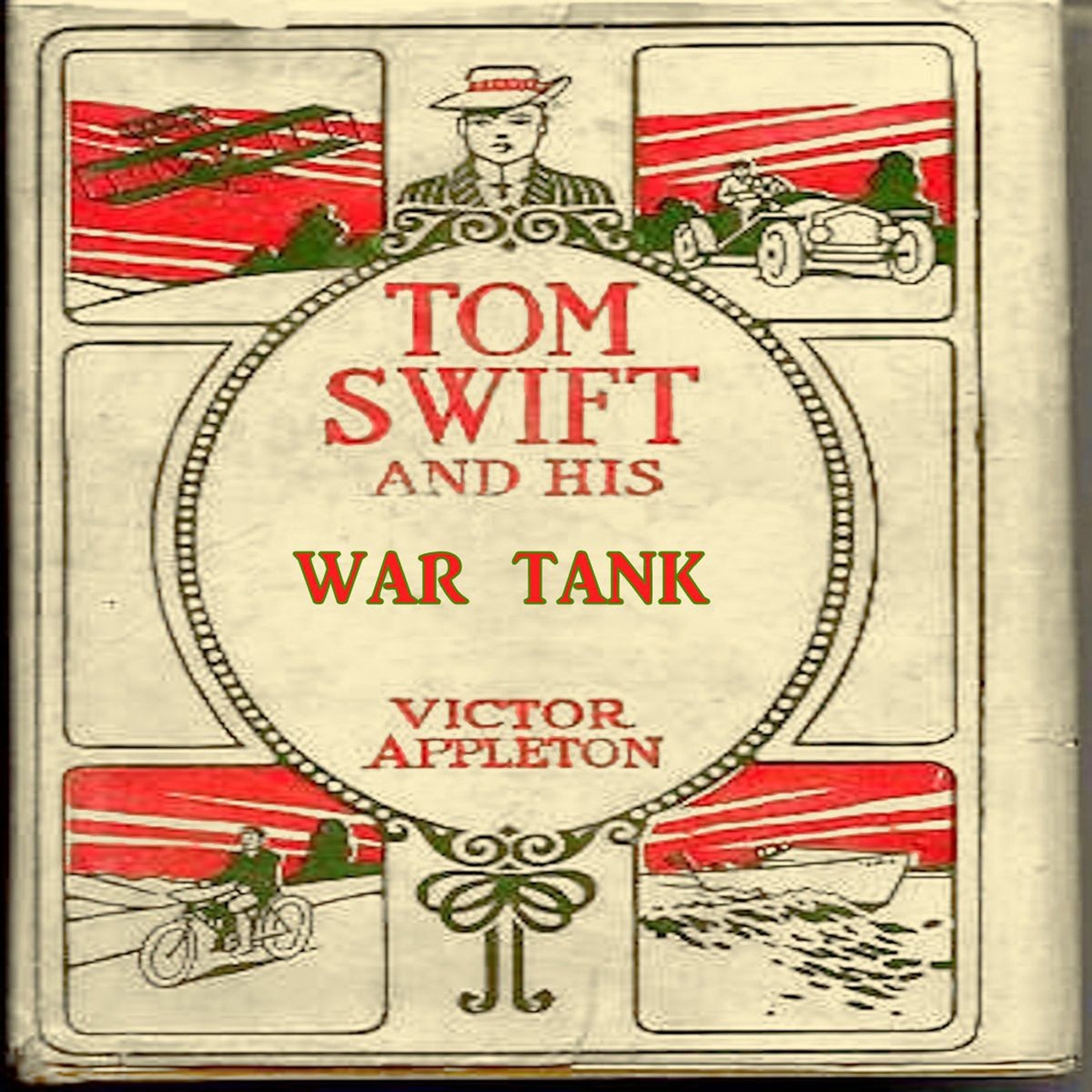 Cover art for Tom Swift and his War Tank