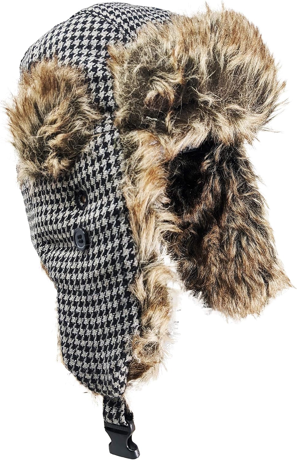 トラッパーハット 暖かくて厚いトルーパー 冬用帽子 - 男女兼用 防水