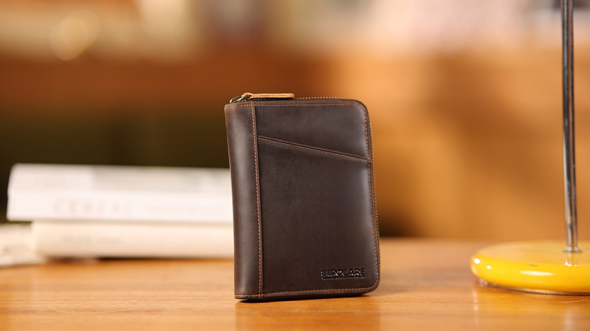 Amazon.com | Polare Full Grain Leather Dual Passport Wallet and