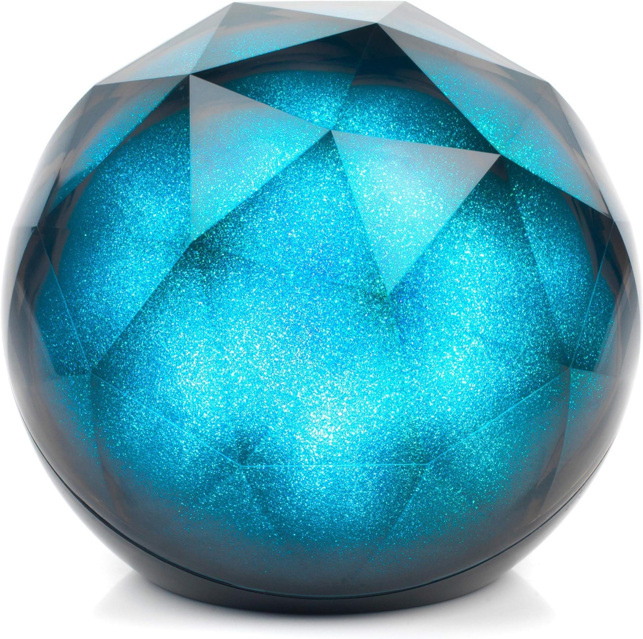 Intempo® EE3434GSTKEU Geode Glitter Ball Bluetooth Speaker | Galaxy Effect Colourful LED Lights | 5 W | Portable | Rechargeable
