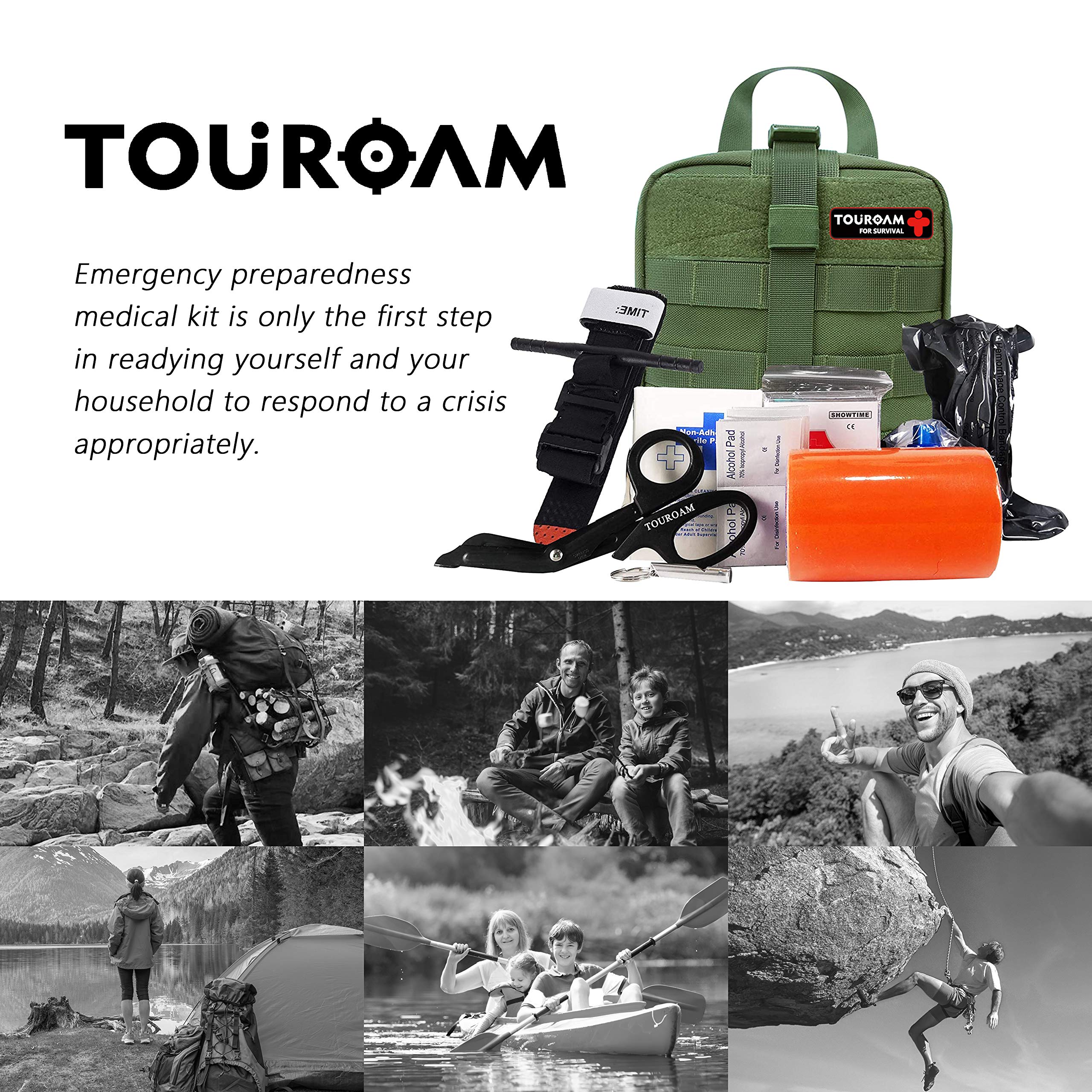 Buy Tactical Emergency First Aid KitMOLLE Admin Pouch IFAKWound