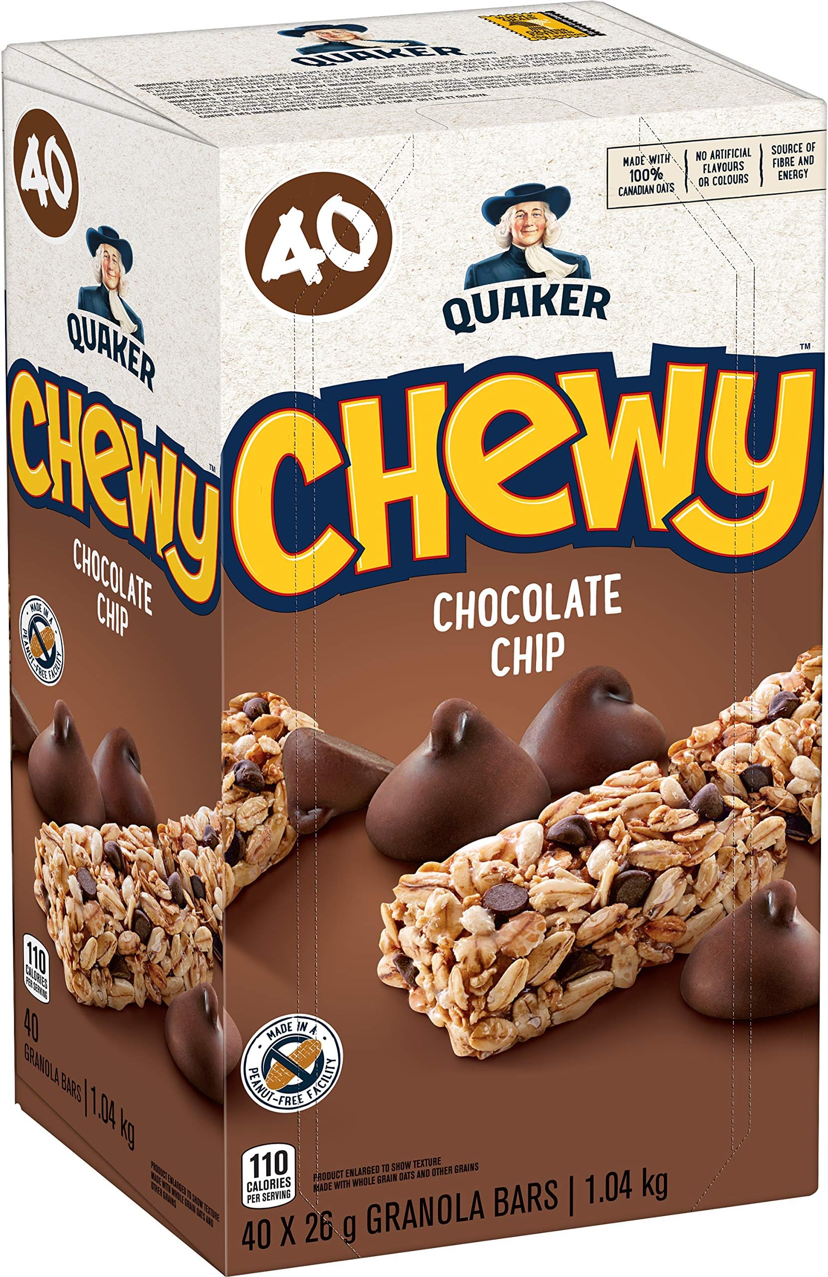 Quaker Chewy Yogurt Granola Bars Variety Pack, 30 ct