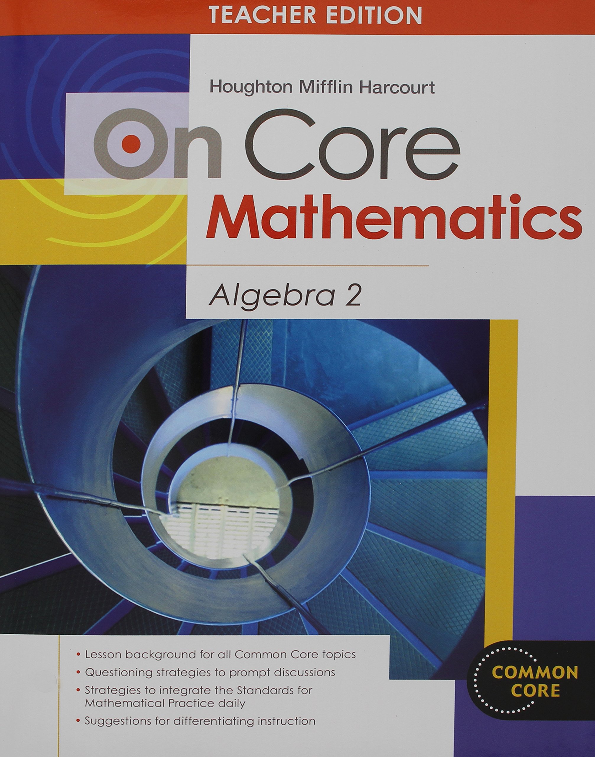 Algebra 2, Grade 11: With Teacher Guide (Houghton Mifflin Harcourt on Core Mathematics) - Image 3