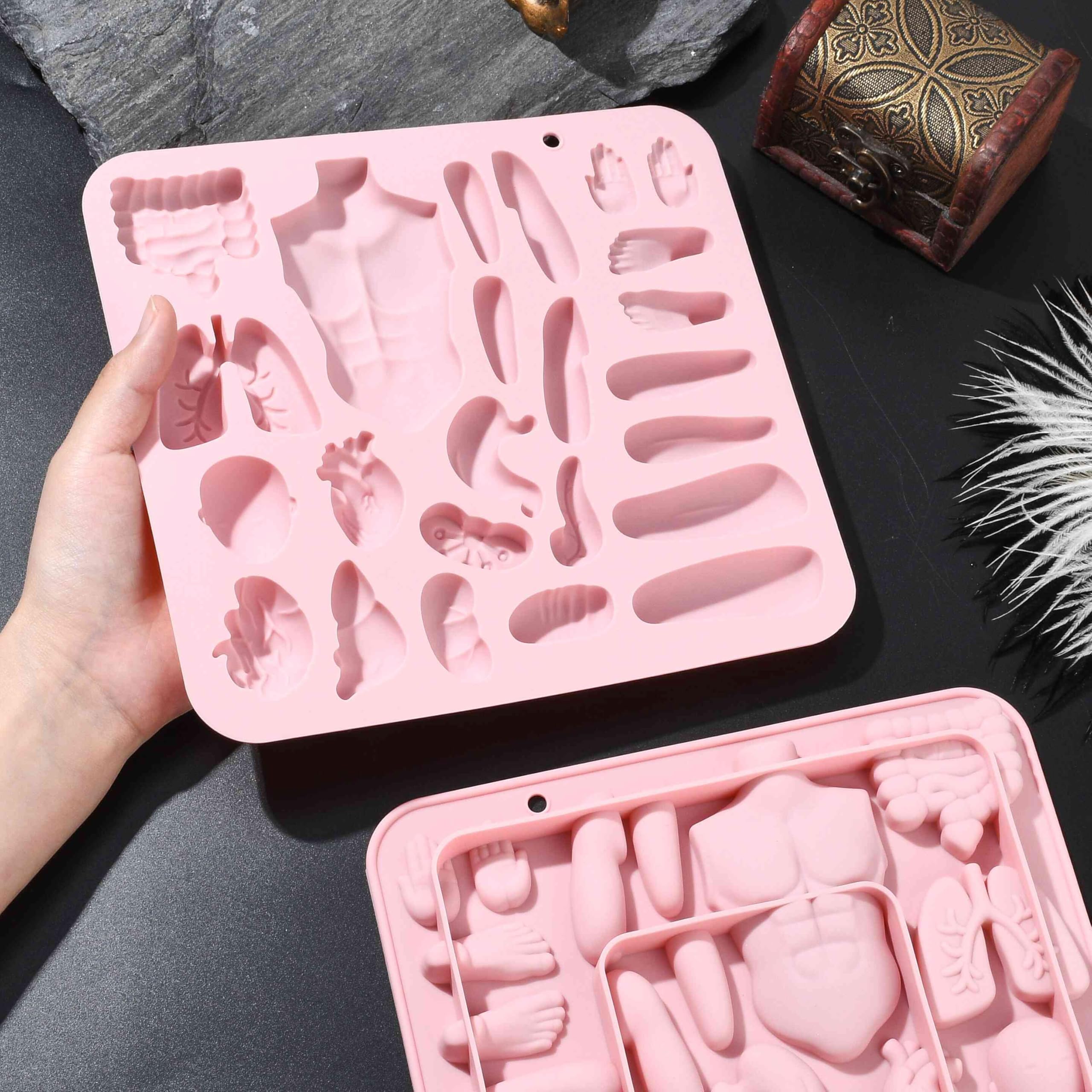 Stampo in silicone fatto a mano per fondente creativo Bowknot cioccolato zucchero mestiere stampo sapone resina strumenti GIF