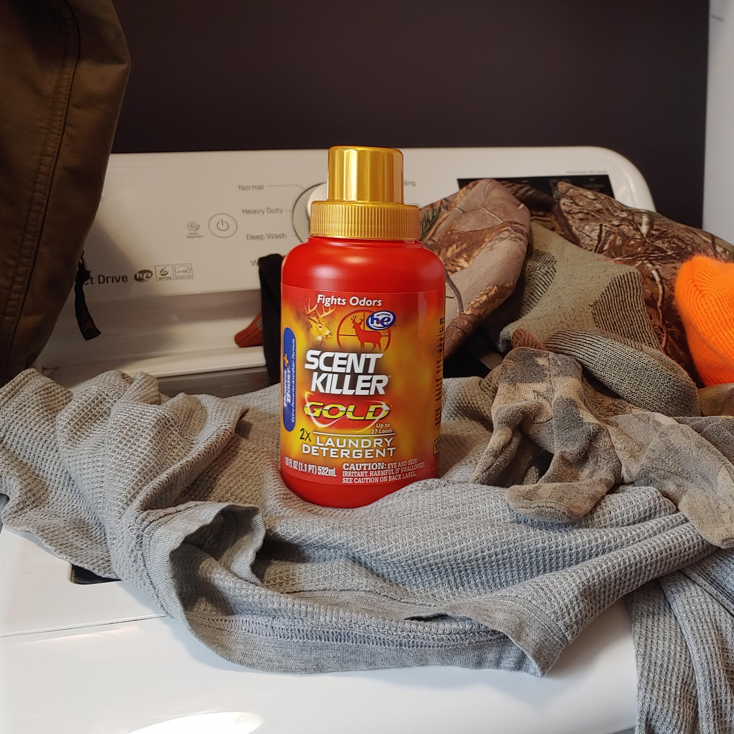 Wildlife Research Detergente para lavandería Gold 1248 Scent Killer 18 fl oz