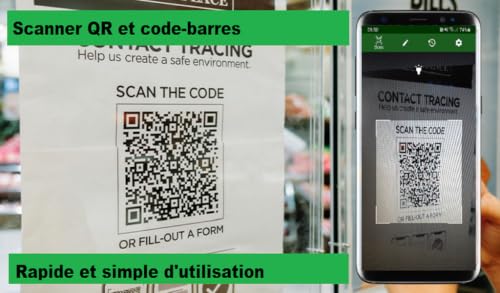 Scanner de code QR / lecteur de code à barres pour tablette Fire – vue 2