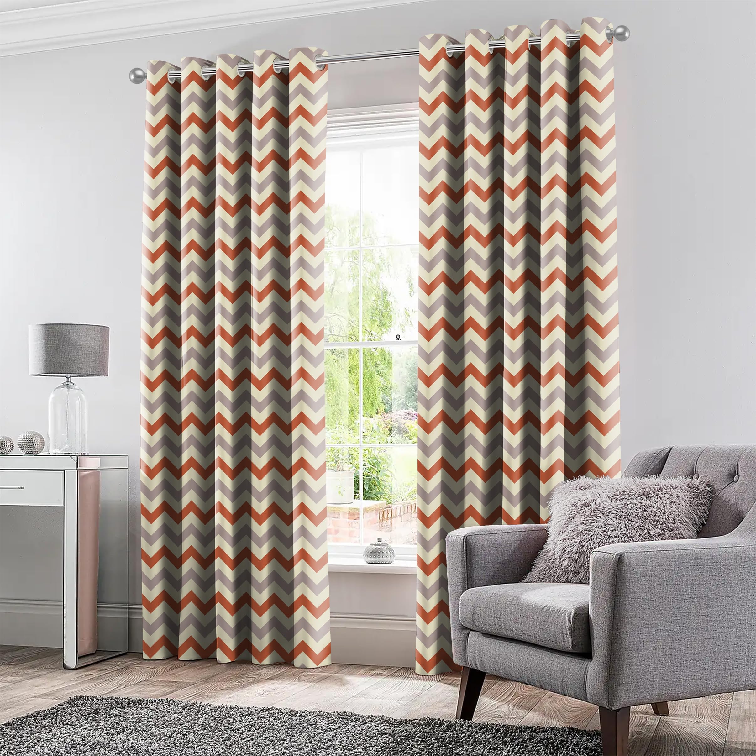 Casableu Zest Polyester Eyelets (Steel) Blackout Curtains with Tie Back, Bedroom Living Room (Pack of 2) (Maroon, 7 feet) (B0CJBQHHVV) Amazon Price History, Amazon Price Tracker