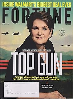 FFortune October 2018 Marillyn Hewson CEO Lockheed Martin Top Gun