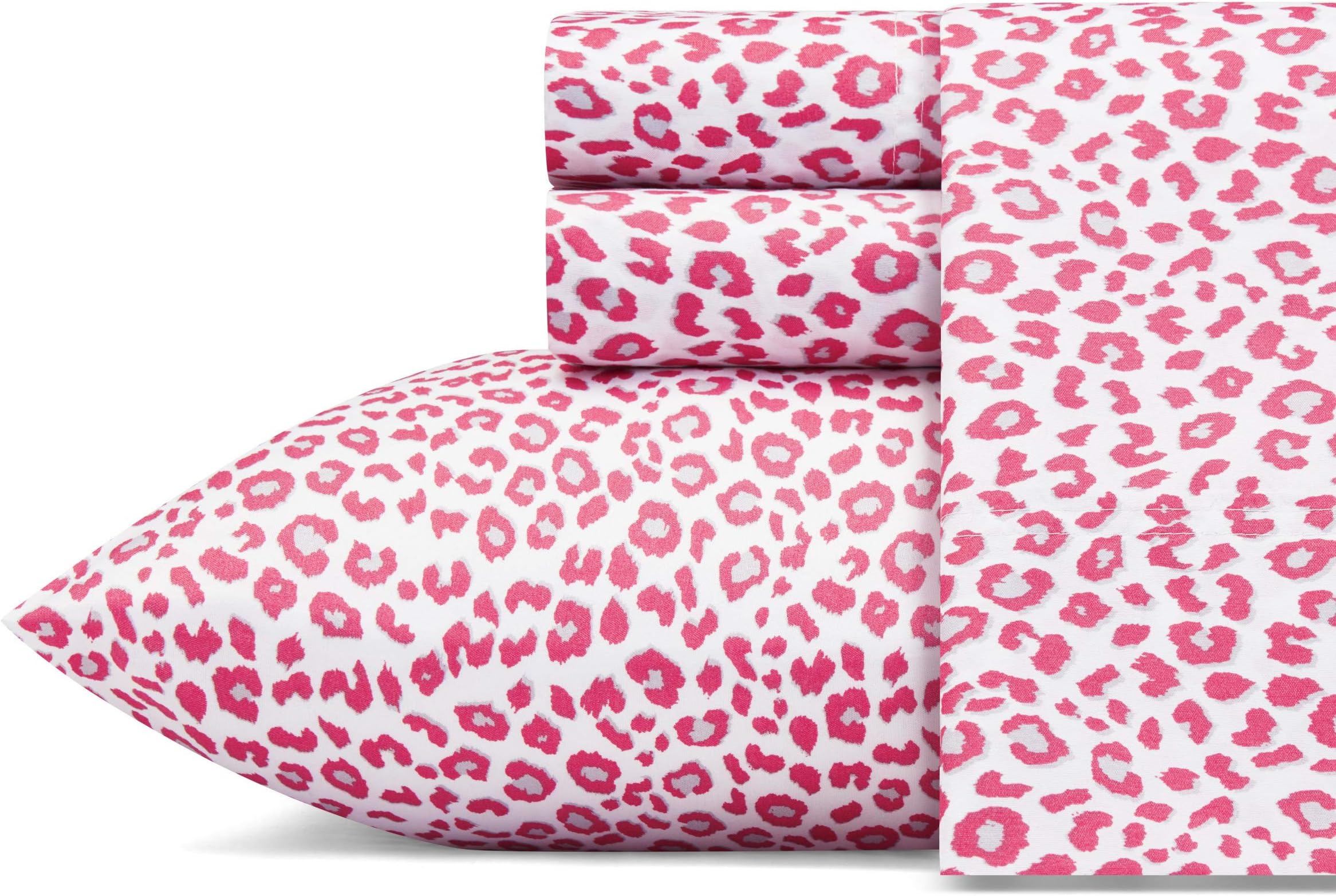 Betsey Johnson Sheet Set, Polyester, Betseys Leopard, Twin