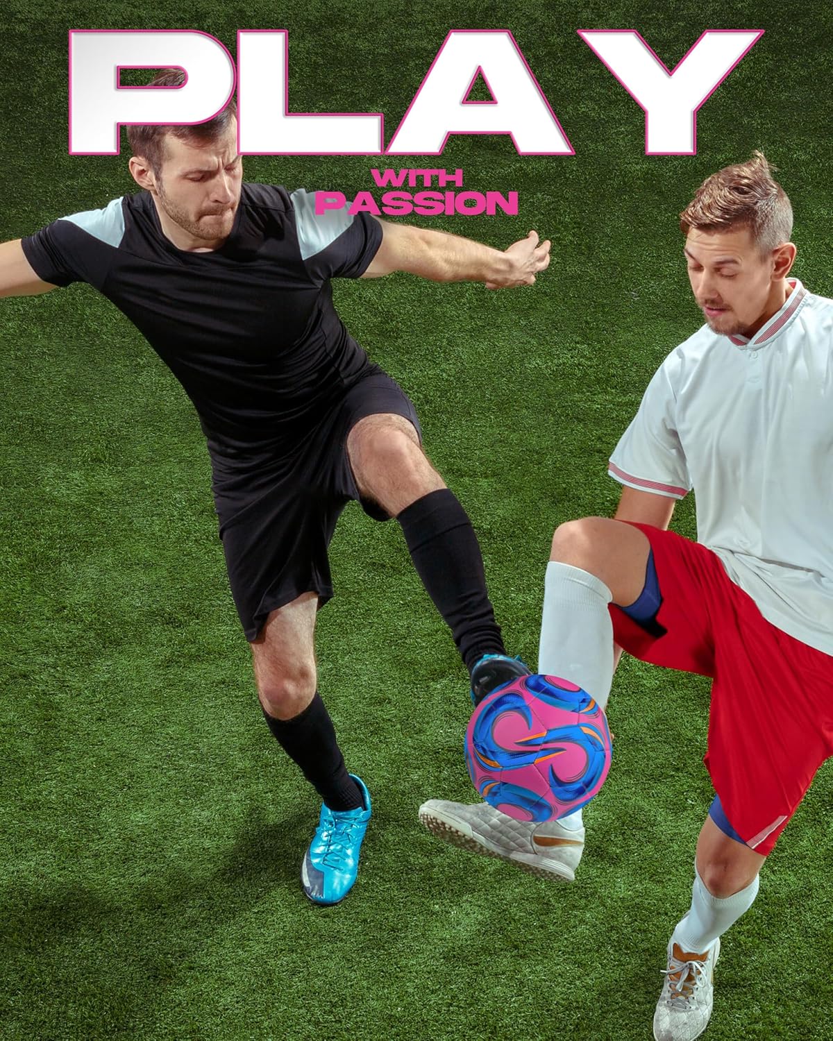 American Challenge Kreis Soccer Ball – Sizes 5, 4 & 3 – Youth & Adult Training Soccer Ball for Practice, Games & Grass Fields - Image 5