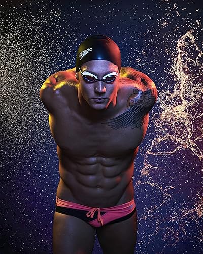 Vista 66 de Speedo - Gorra de natación de silicona Negro (Speedo Black)