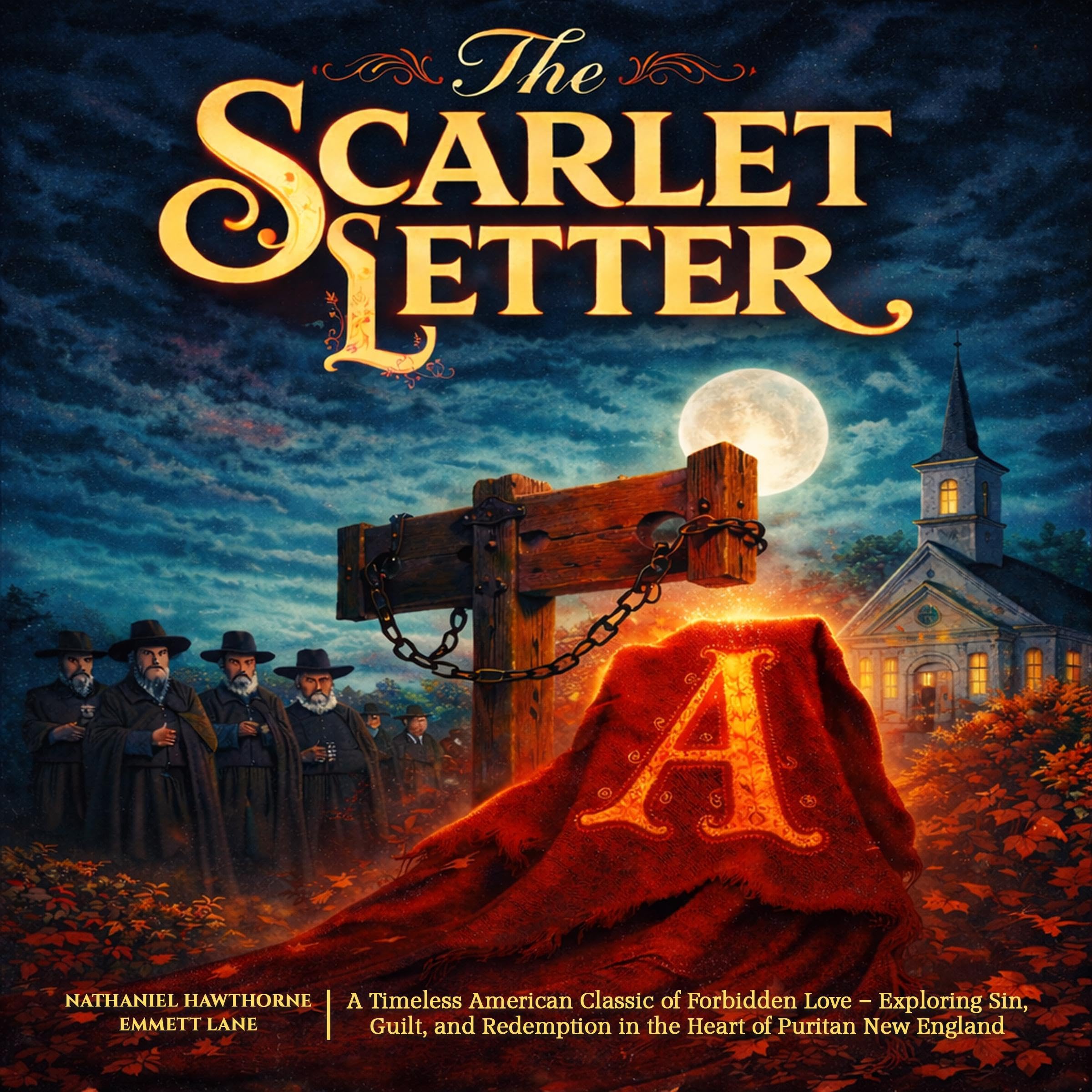 Cover art for The Scarlet Letter: A Timeless American Classic of Forbidden Love