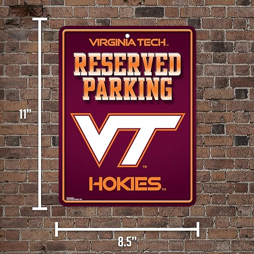 Miniatura 5 de Letrero de metal NCAA de 8.5 x 11 pulgadas, ideal para cueva de hombre, dormitorio, oficina, decoración del hogar