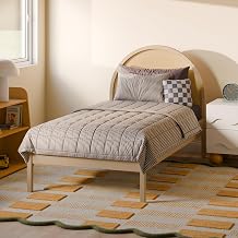Babyletto Moab Twin Bed in Taupe and Ash, GREENGUARD Gold Certified