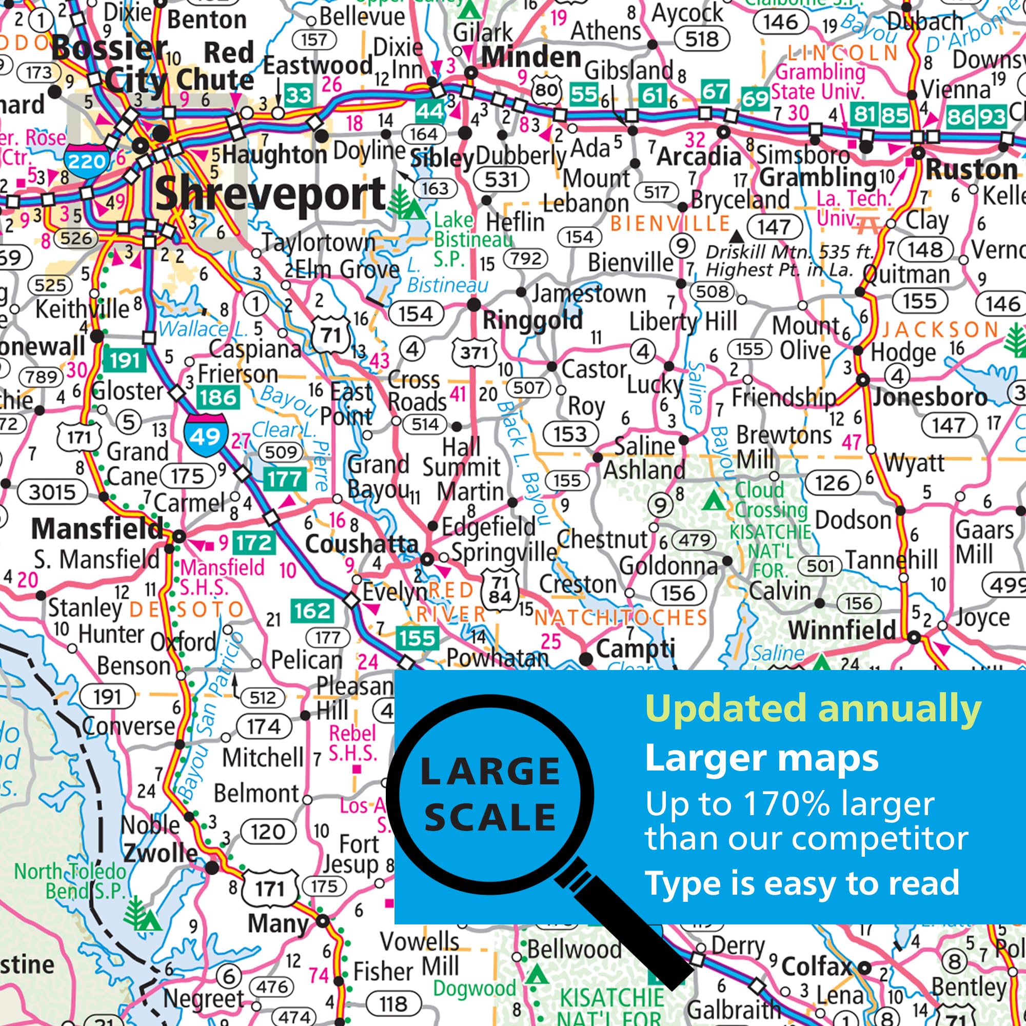 Rand McNally 2027 Large Scale Road Atlas — Amazon image 2