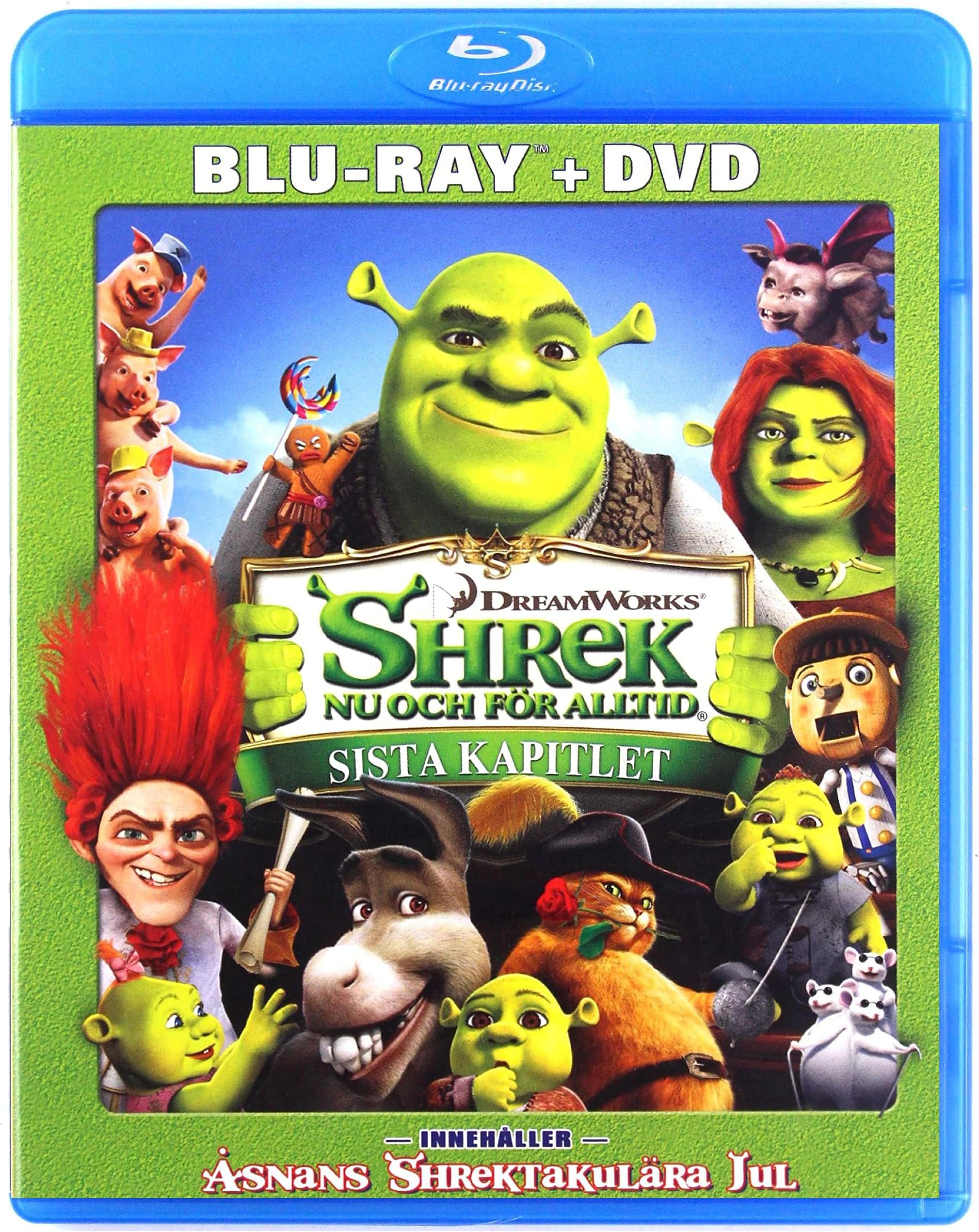 Shrek Forever After [DVD]+[Blu-Ray] [Region B] (English audio. English subtitles)