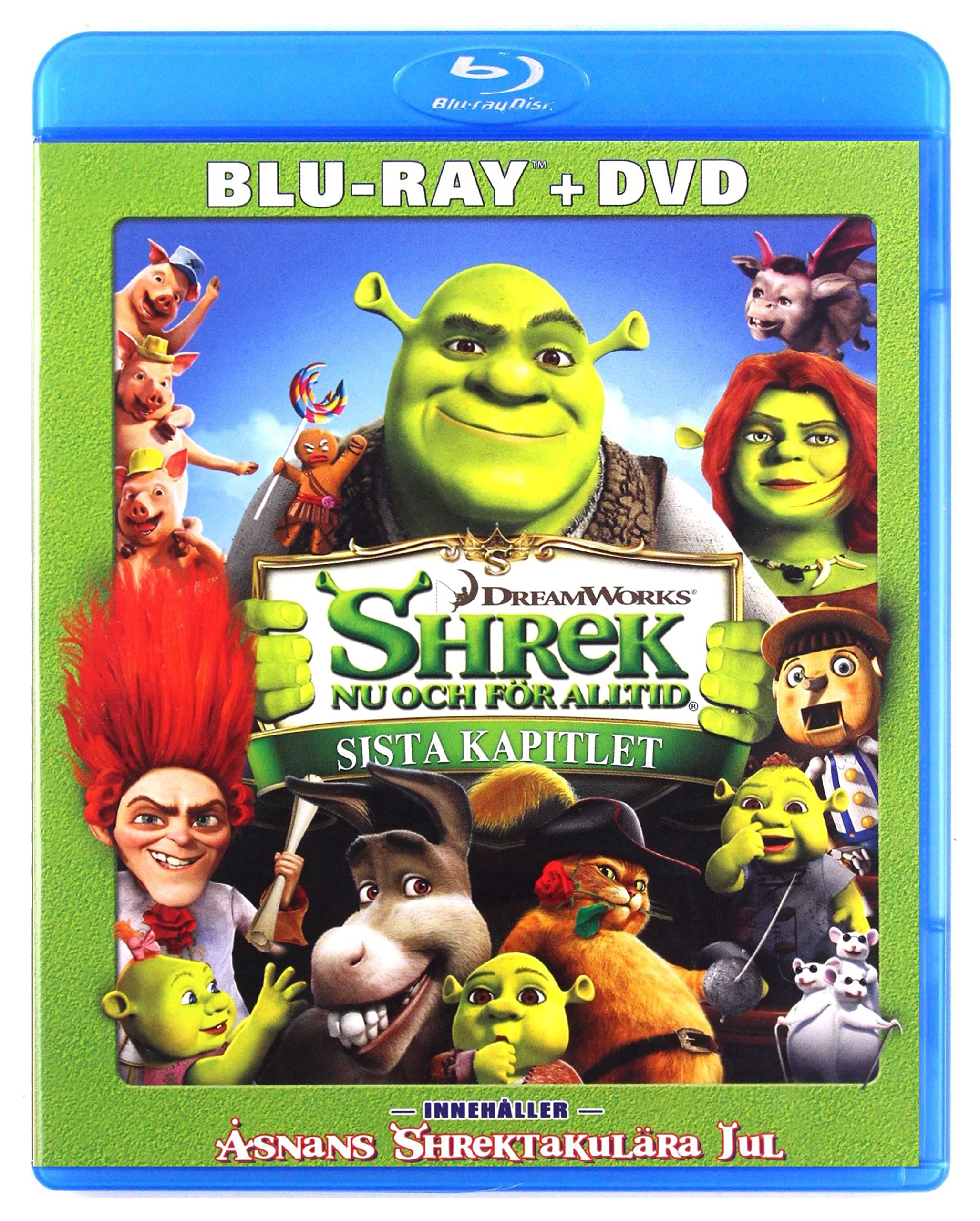 Shrek Forever After [DVD]+[Blu-Ray] [Region B] (English audio. English subtitles)